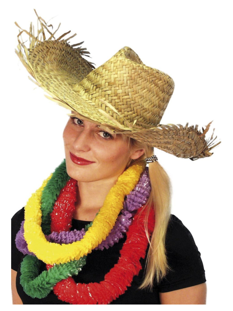Beachcomber Hawaiian Straw Hat, Straw - 1