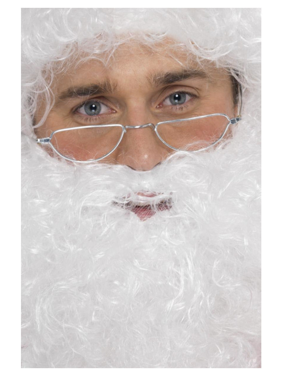 Santa Half Moon Specs, Silver - 1