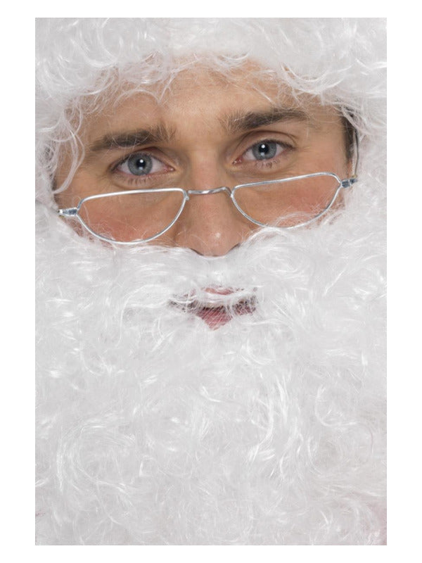 Santa Half Moon Specs, Silver - 2