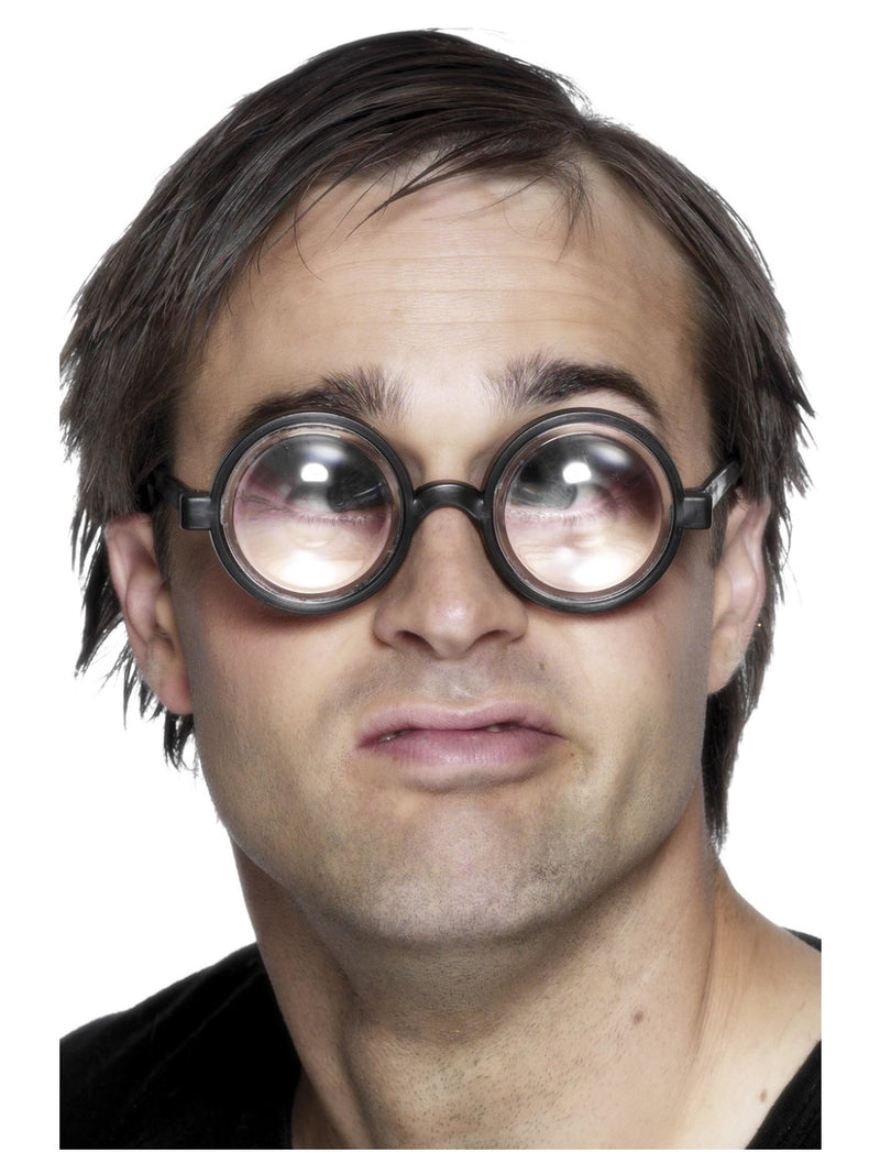 Magnify Your Eyes Bug Eye Specs, Black - 1