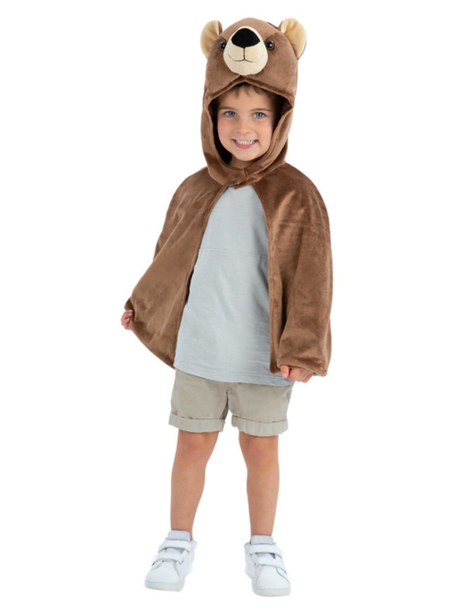 Deluxe Bear Plush Cape, Kids - 1