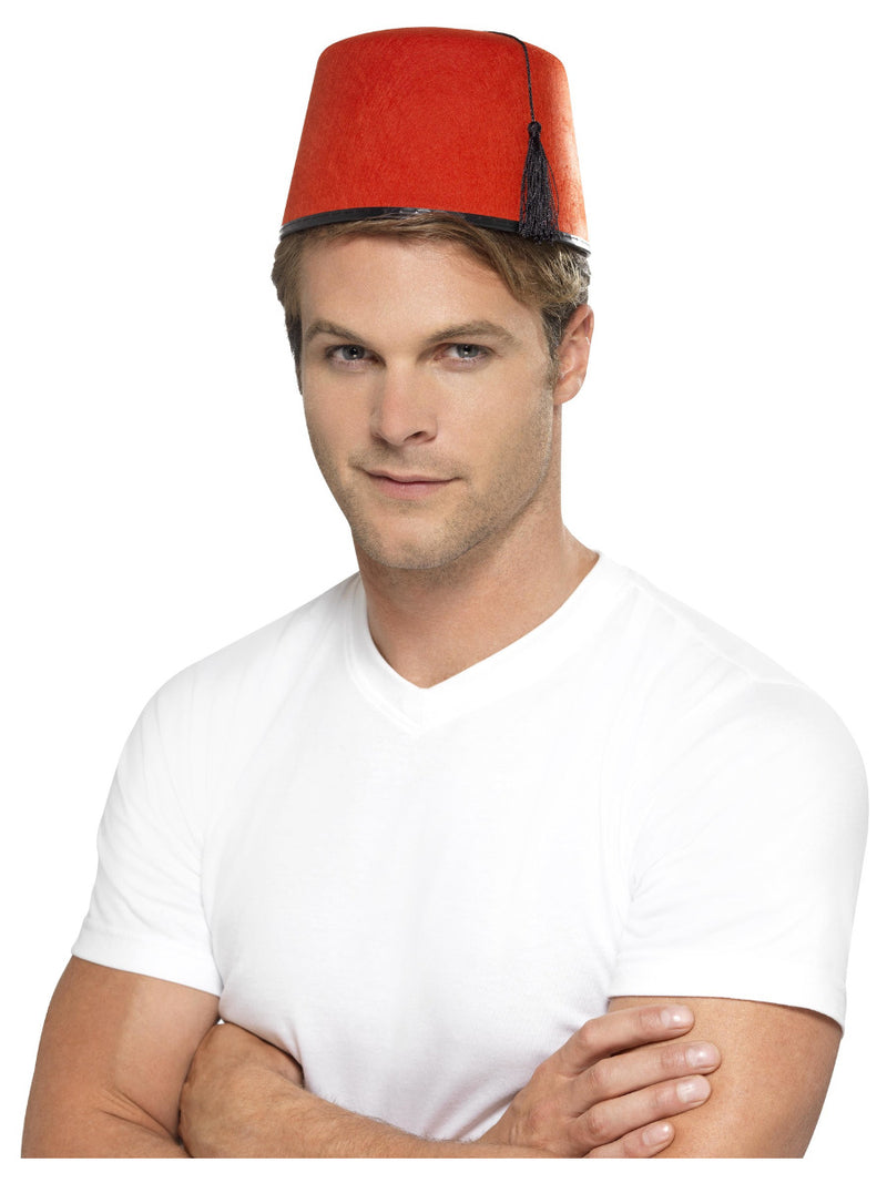 Fez Hat, Red - 1