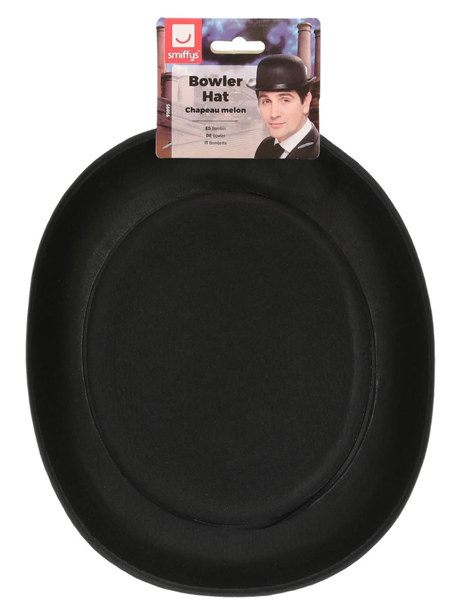 Bowler Hat, Black - 3