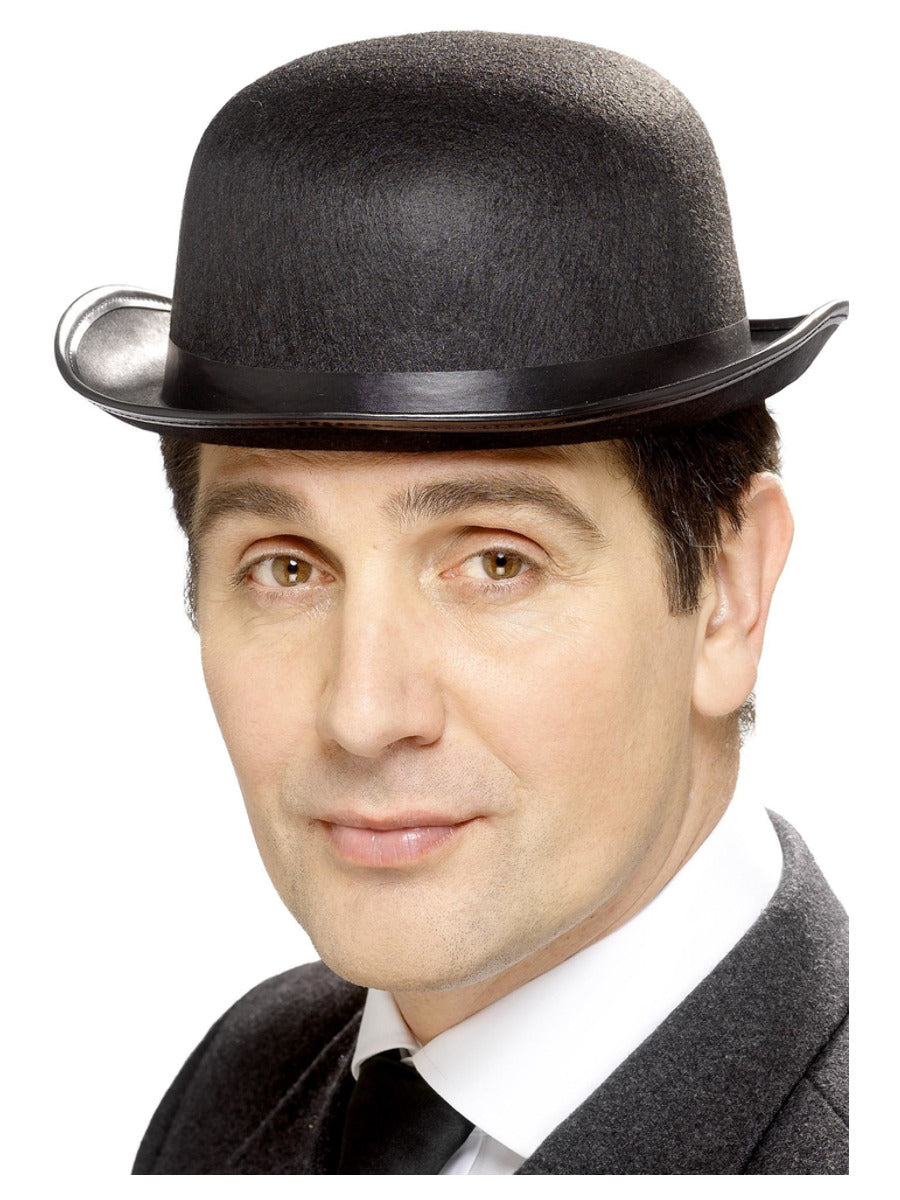 Bowler Hat, Black - 1