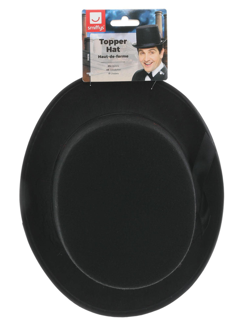 Topper Hat, Black - 3