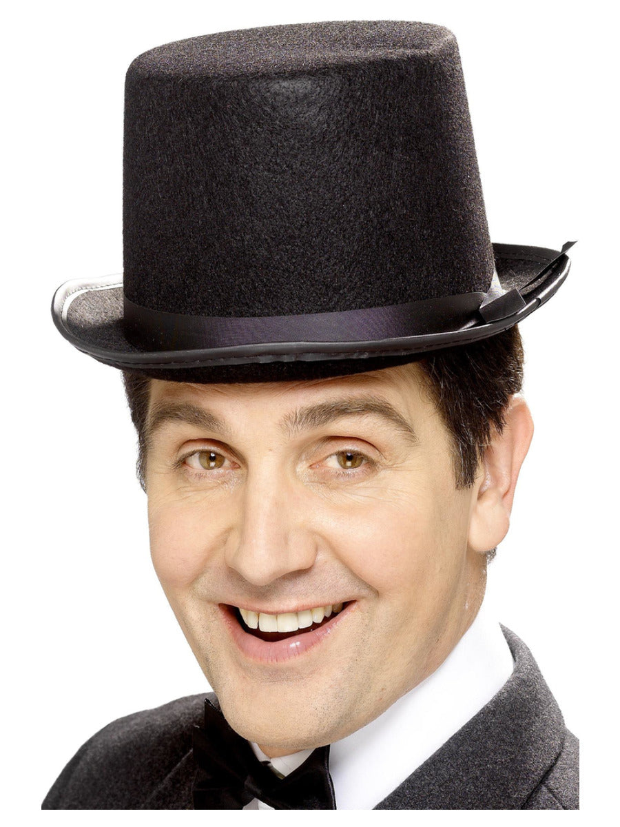 Topper Hat, Black - 1