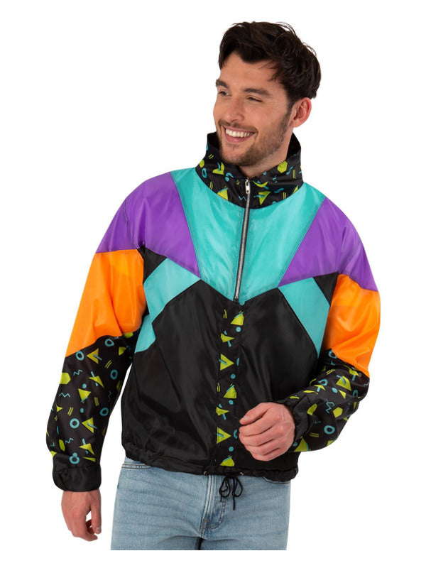 Unisex 80s Windbreaker Jacket - 2