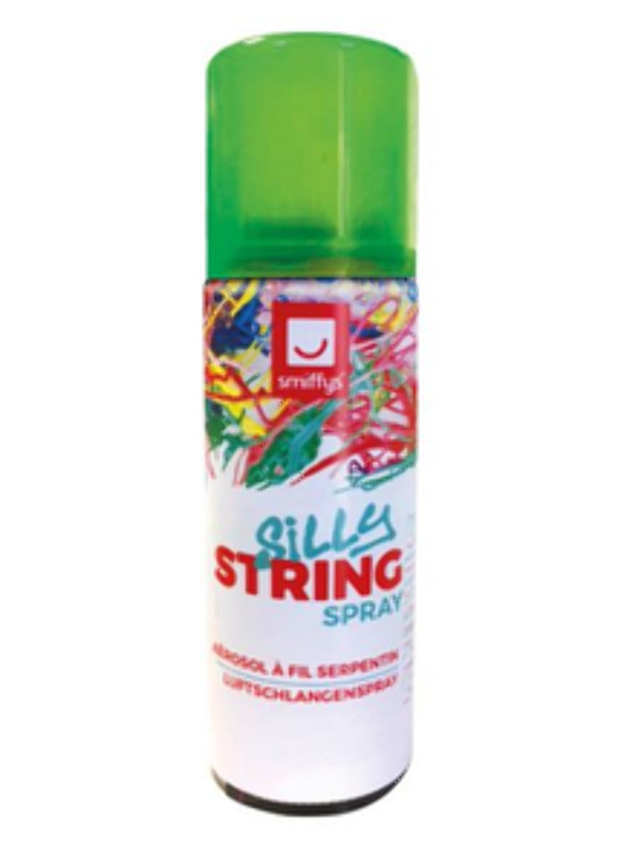 Silly String, Assorted Colours, Pack of 12  - 1