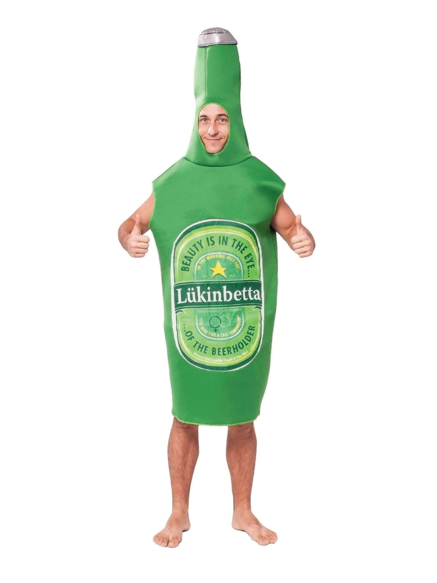 Beer Bottle Costume
