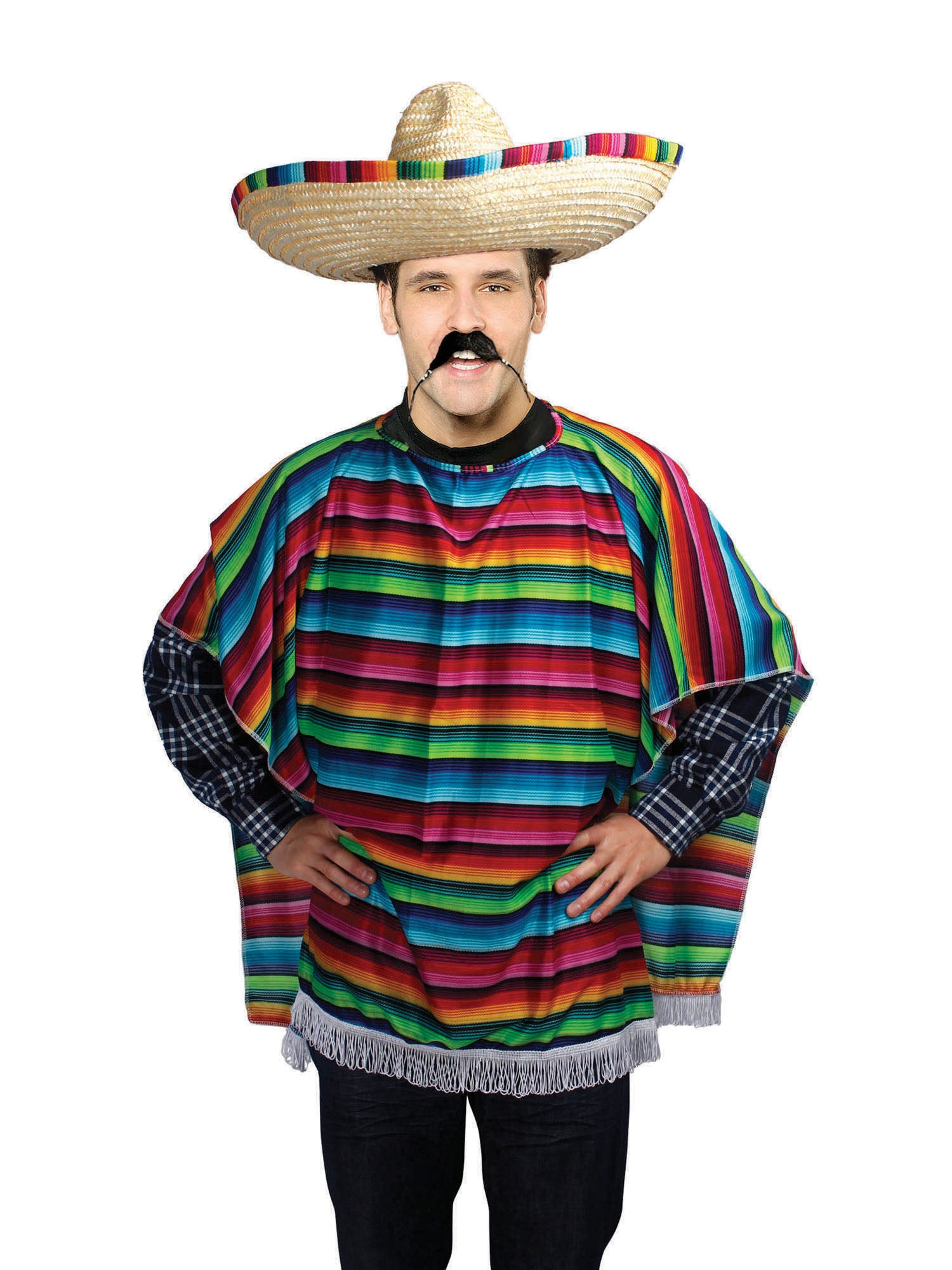 Mexican Poncho Adult (Budget)