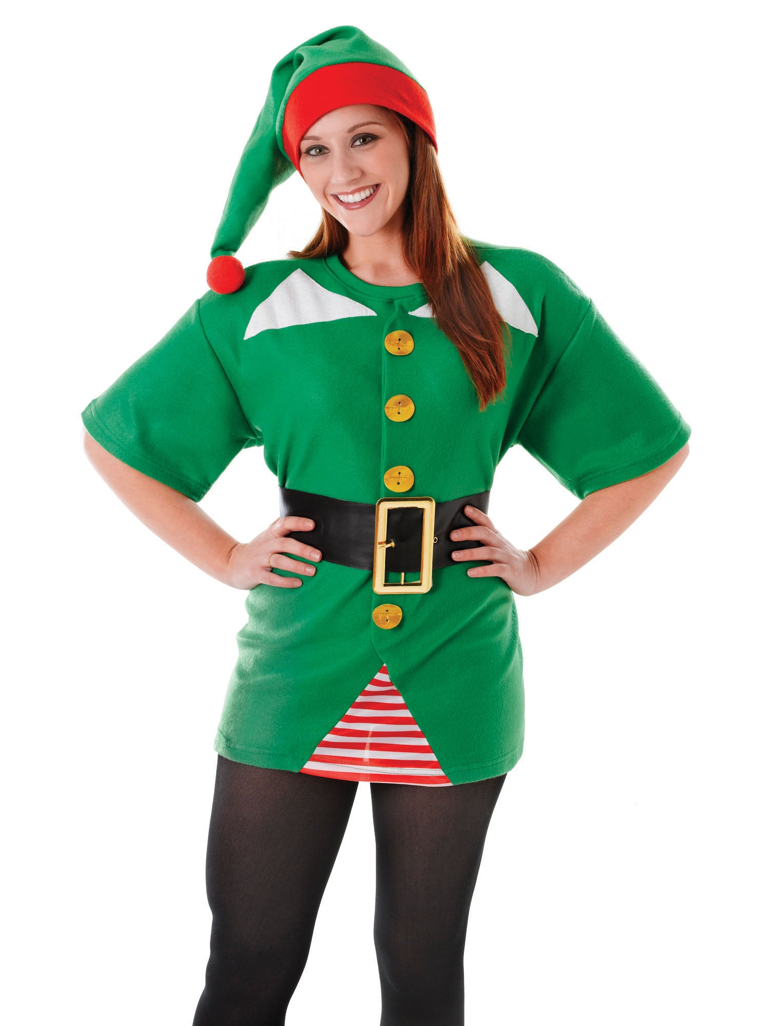 Jolly Elf Costume Kit (Unisex )