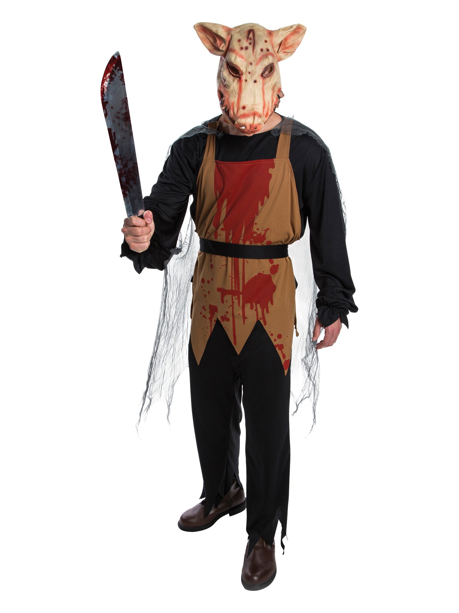 Xdead Pig Butcher Costume + Mask End Ac