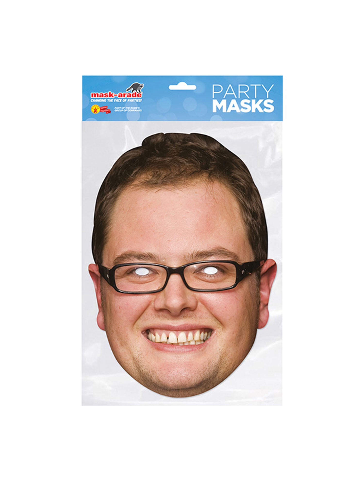ALAN CARR CELEBRITY FACE MASK