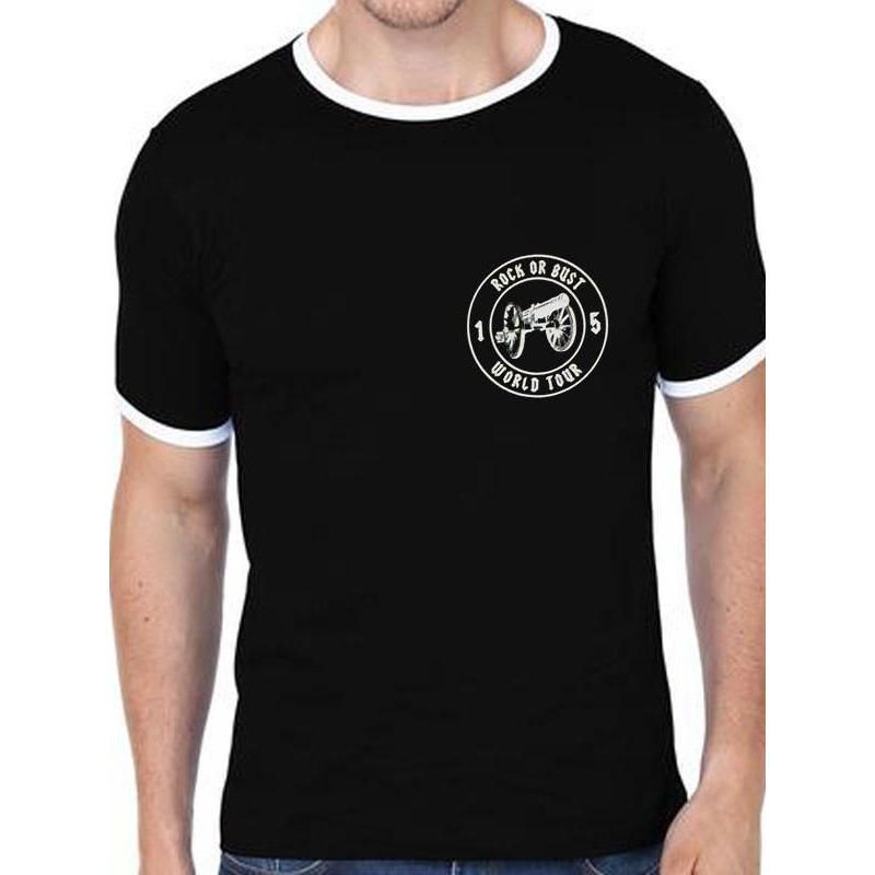 AC/DC Football Ringer No.15 T-Shirt