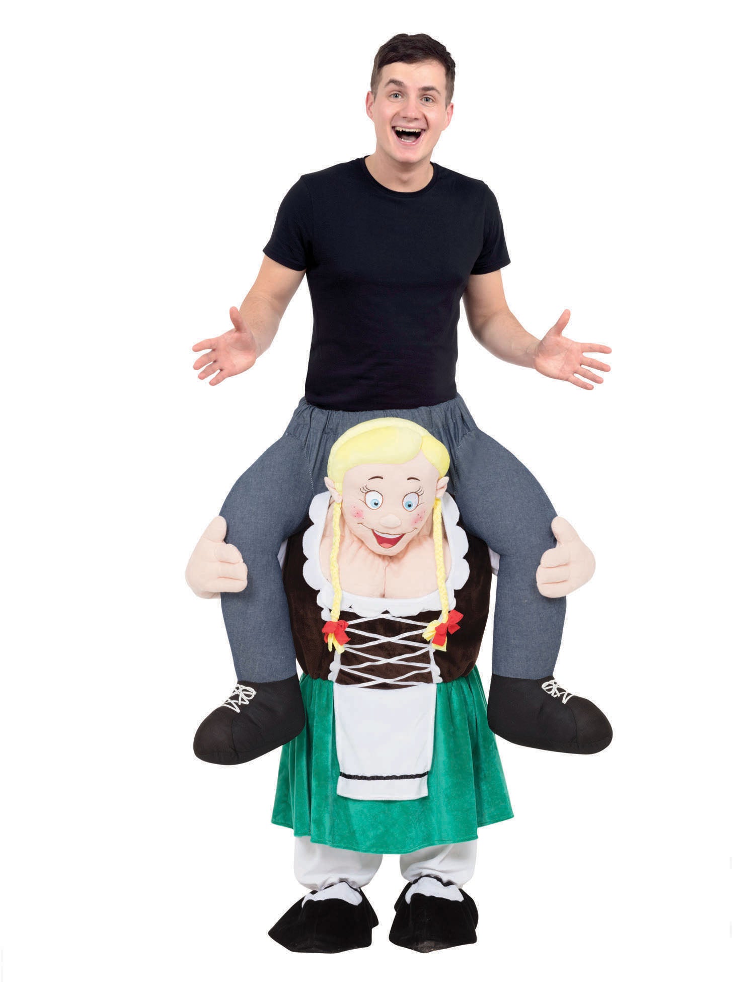 Bavarian Lady Piggy Back Costume ***