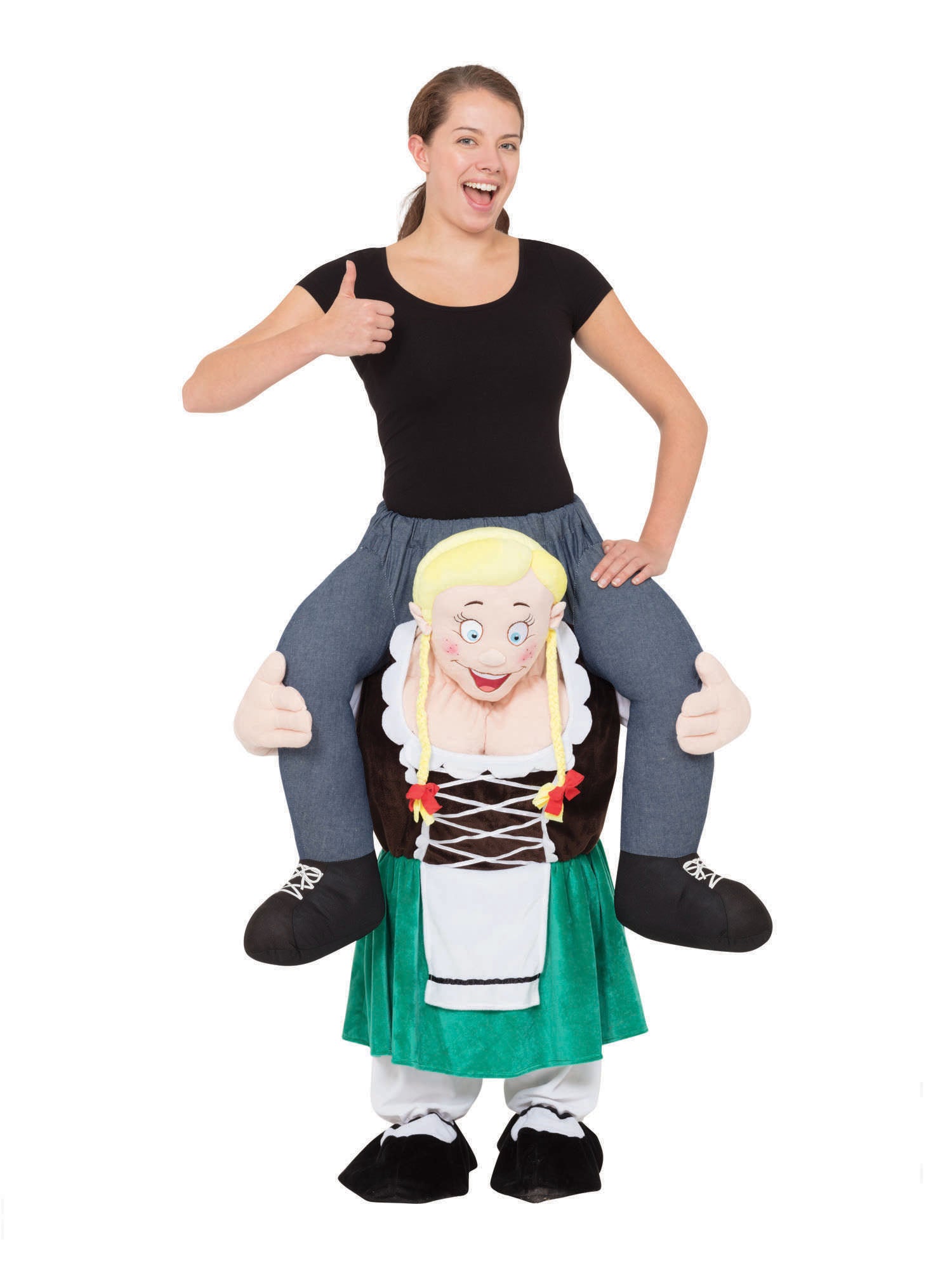 Bavarian Lady Piggy Back Costume ***