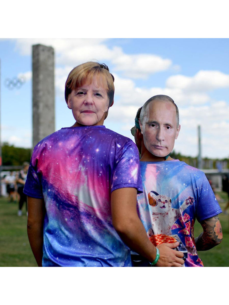 Angela Merkel Celebrity Face Mask