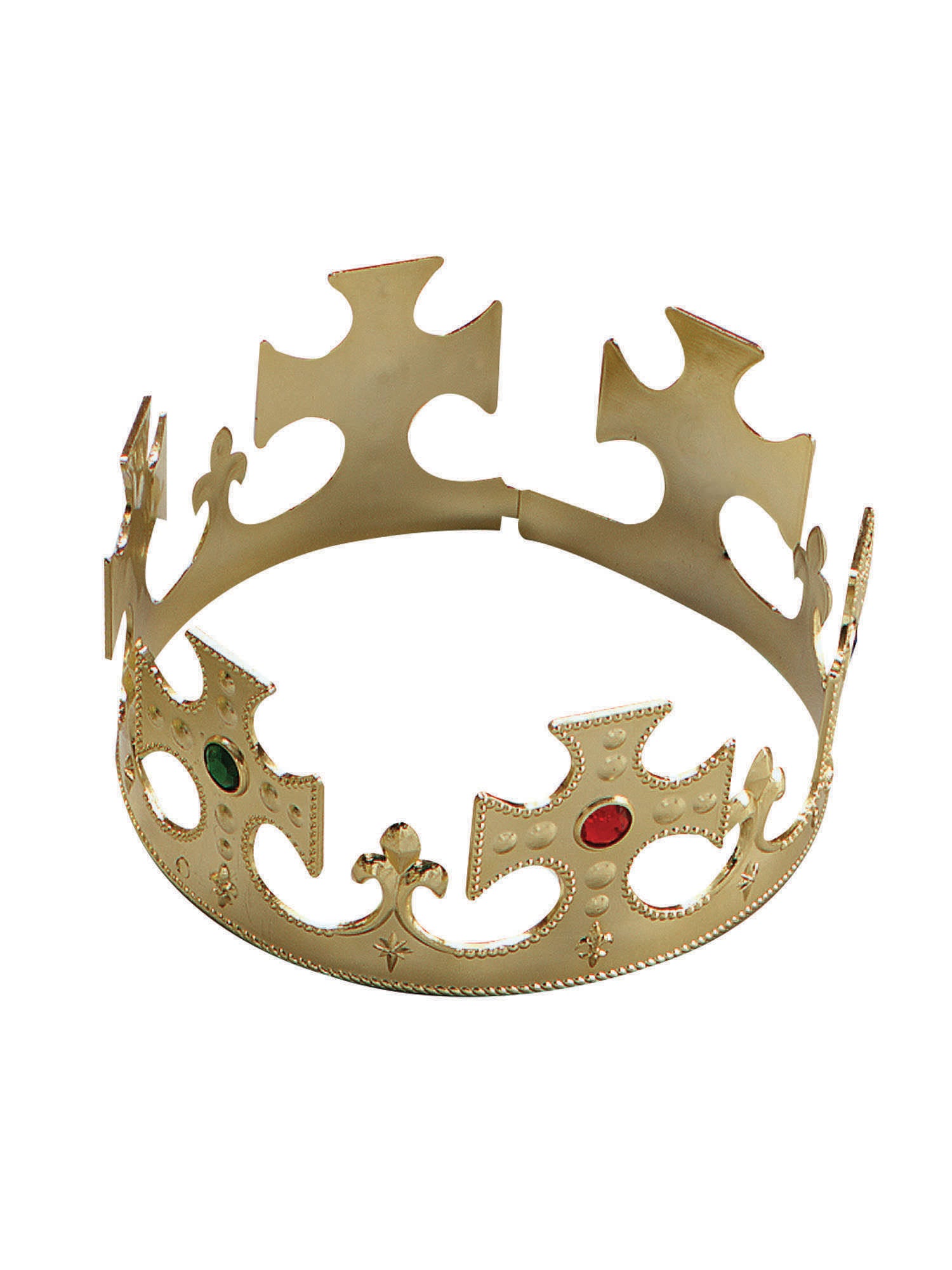 Crown - Gold Plastic Flat Packed