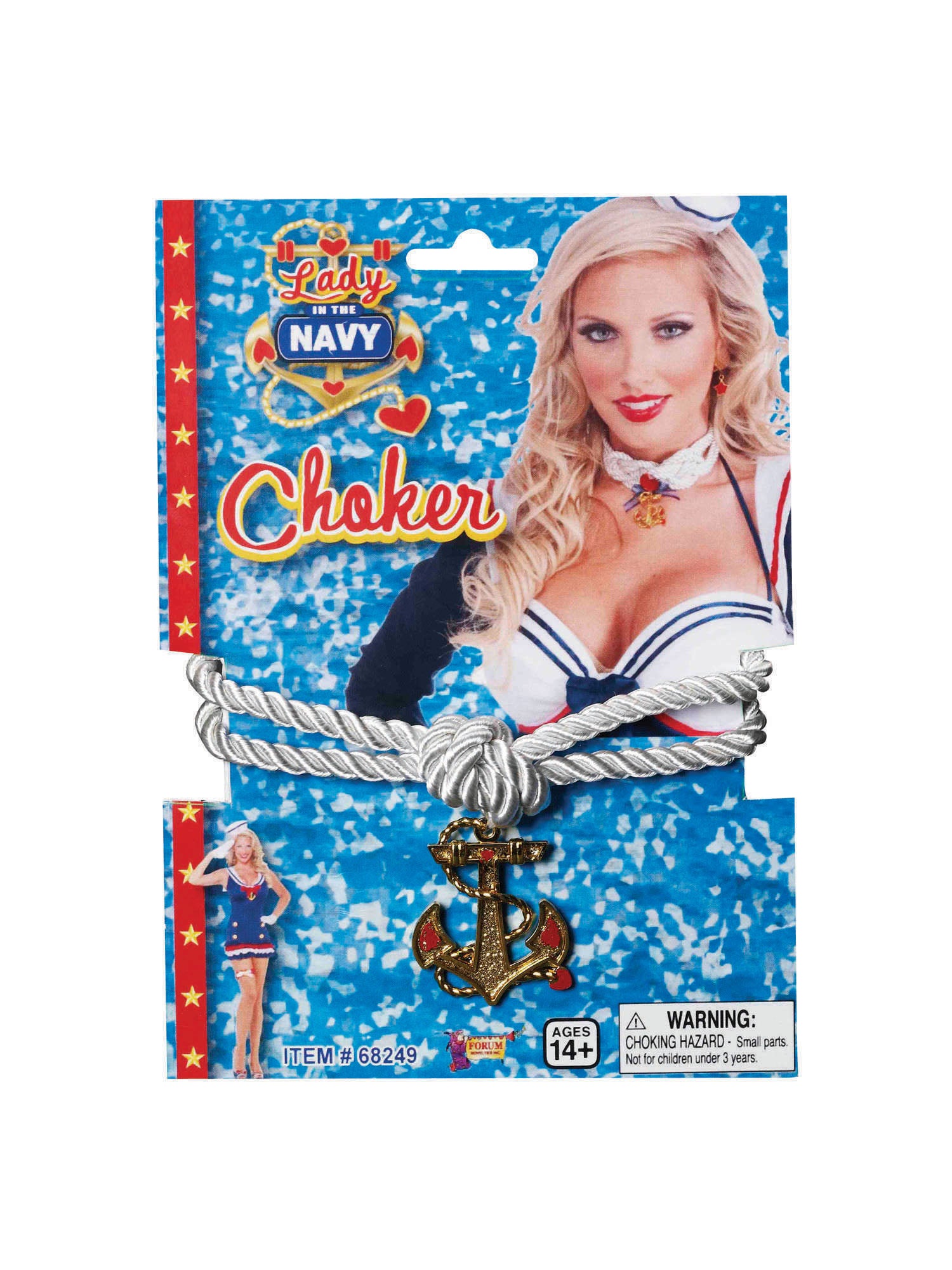 Lady In The Navy Choker