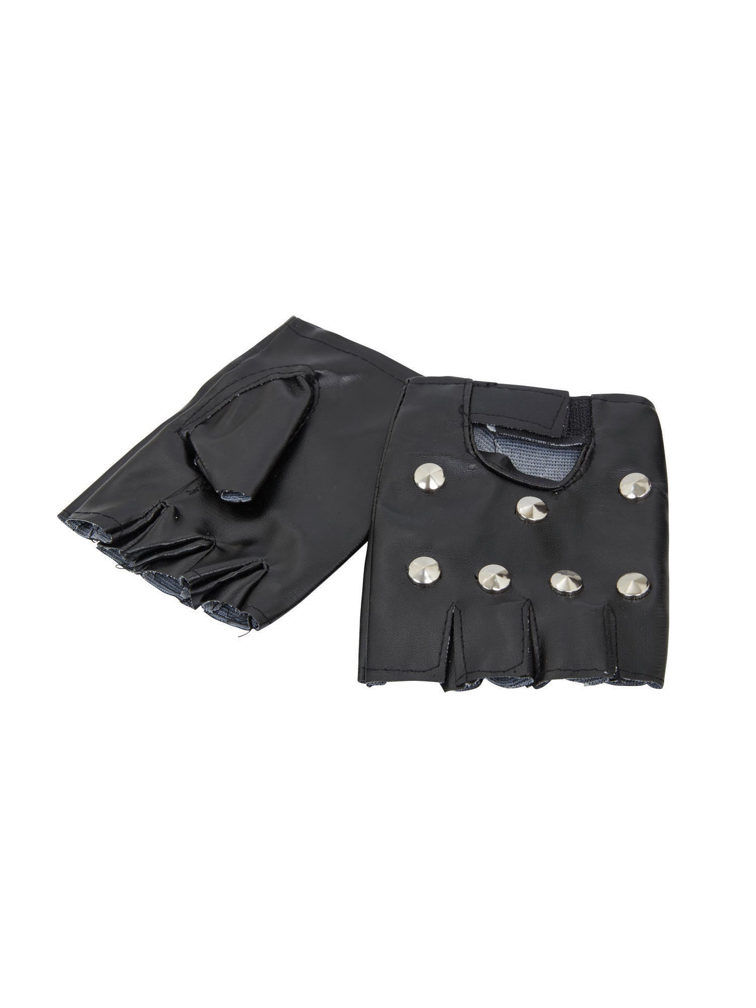Studded Punk Gloves