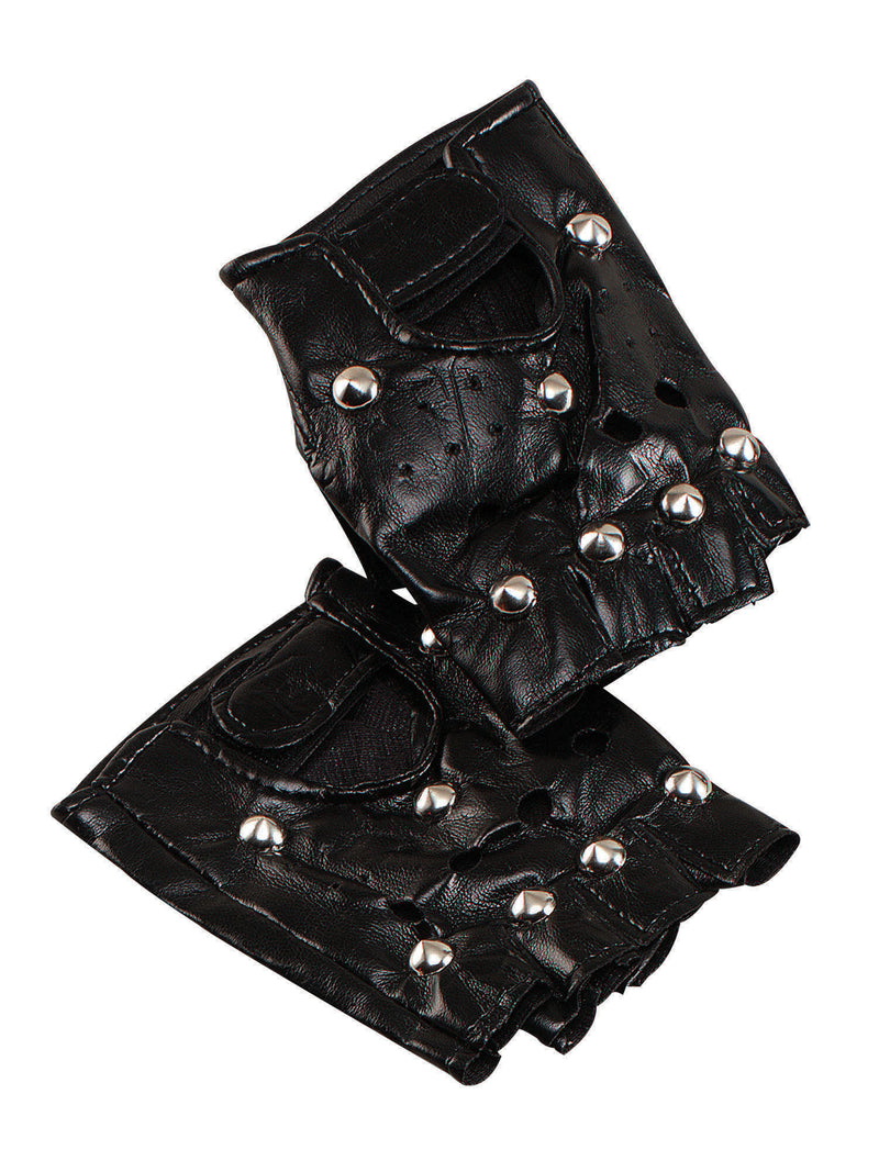 Studded Punk Gloves