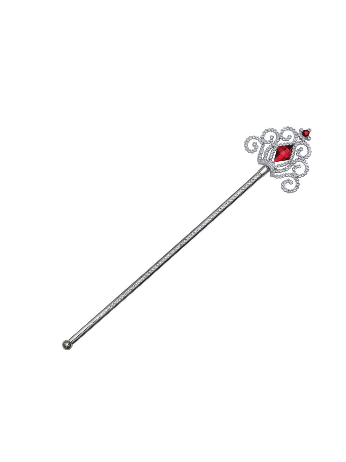 Silver Wand With Jewels 1