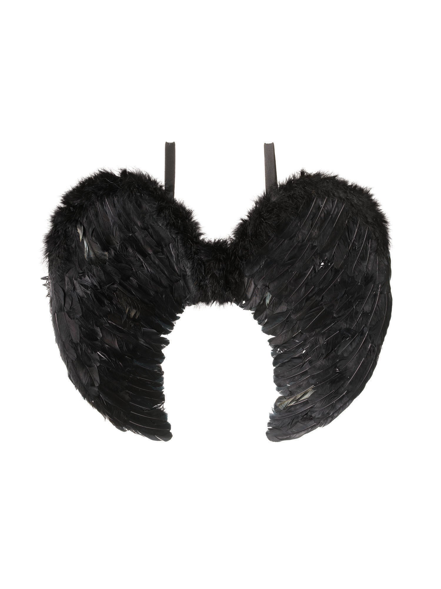 Angel Wings Feather Black 60 x 50cm