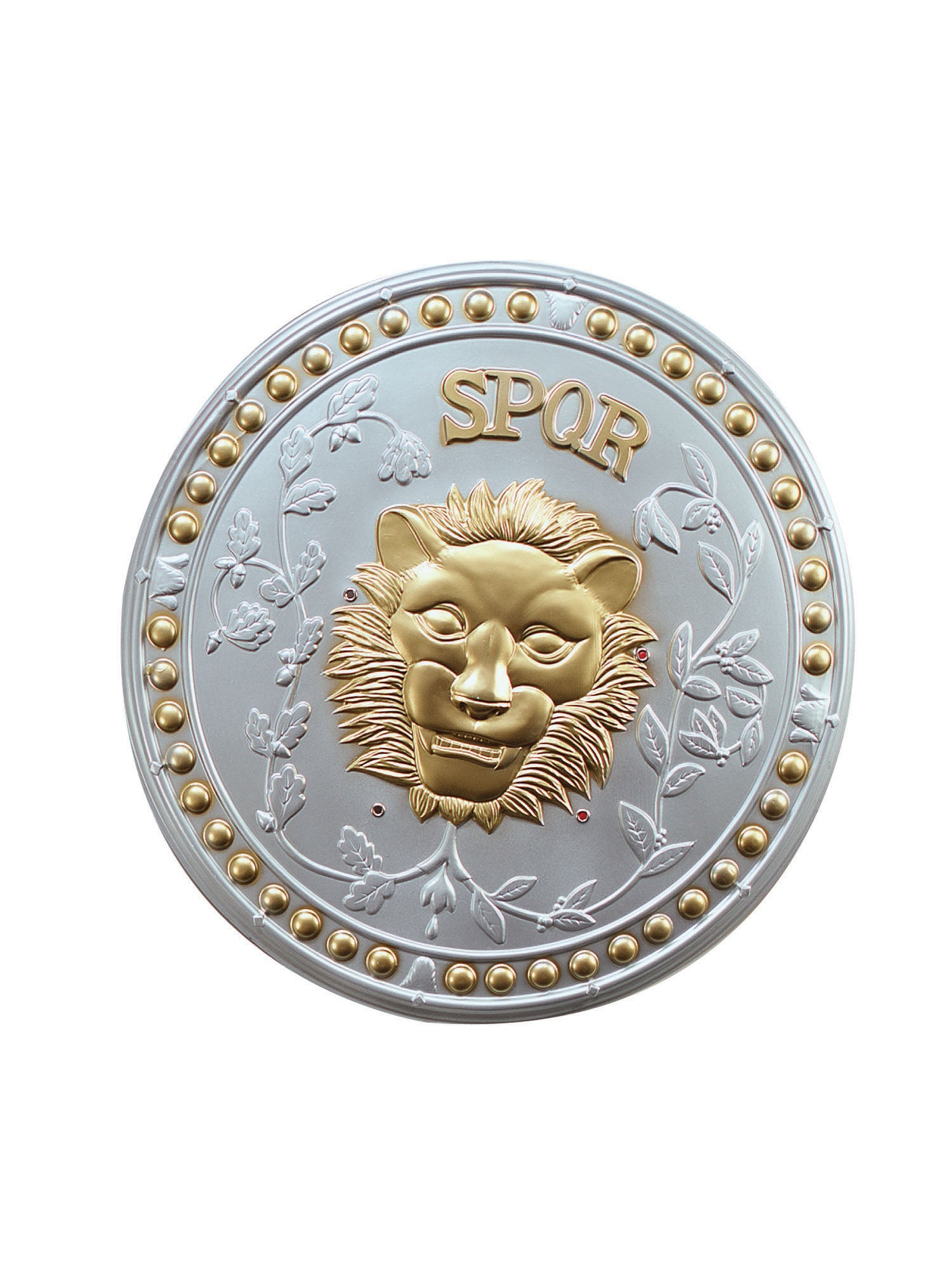 Roman Shield PVC. Round Grey
