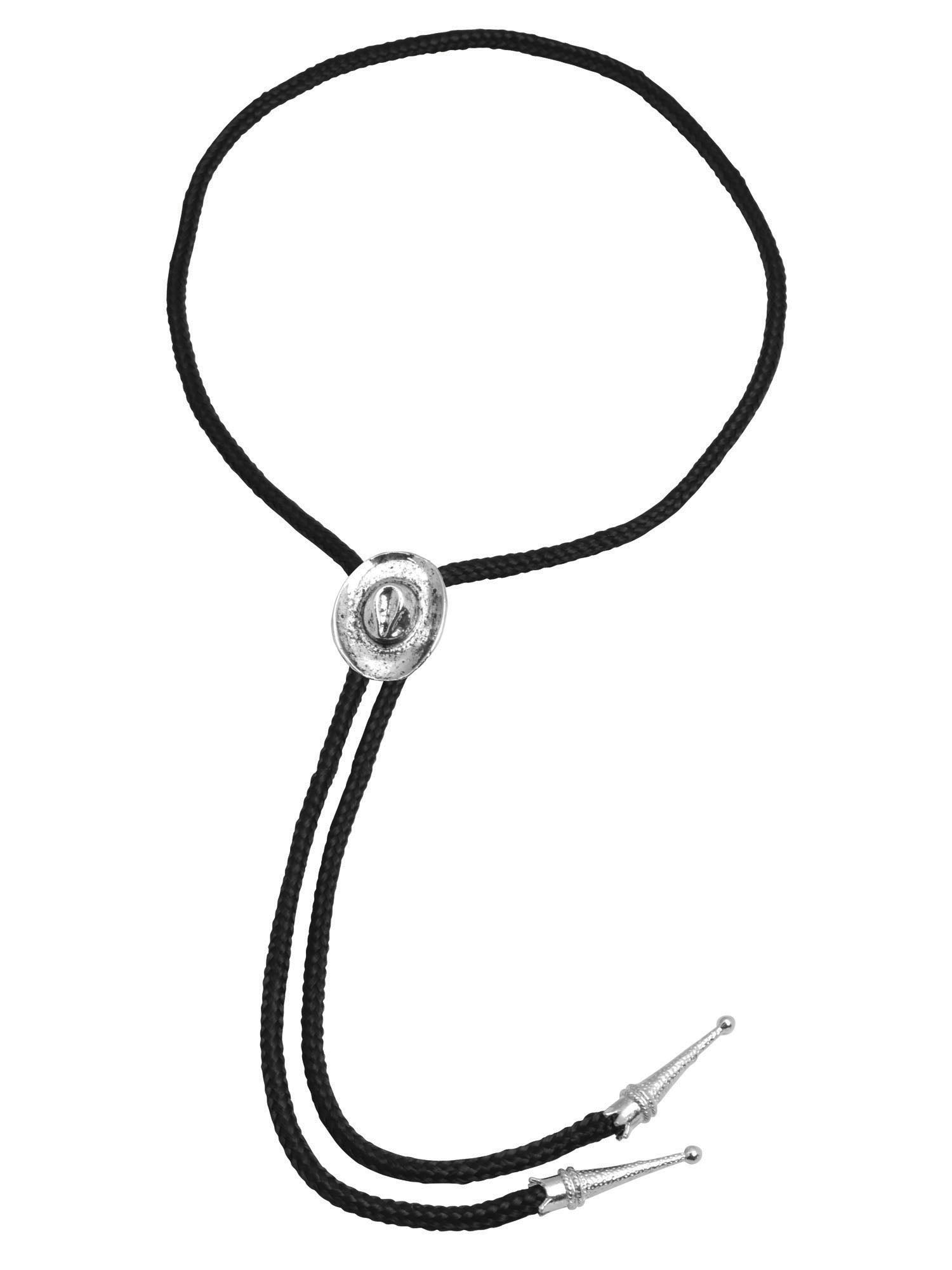Bootlace Tie - Cowboy Hat
