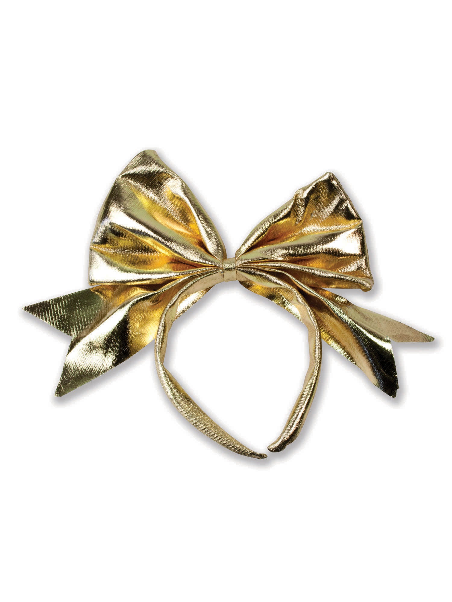 Bow on Headband -Gold