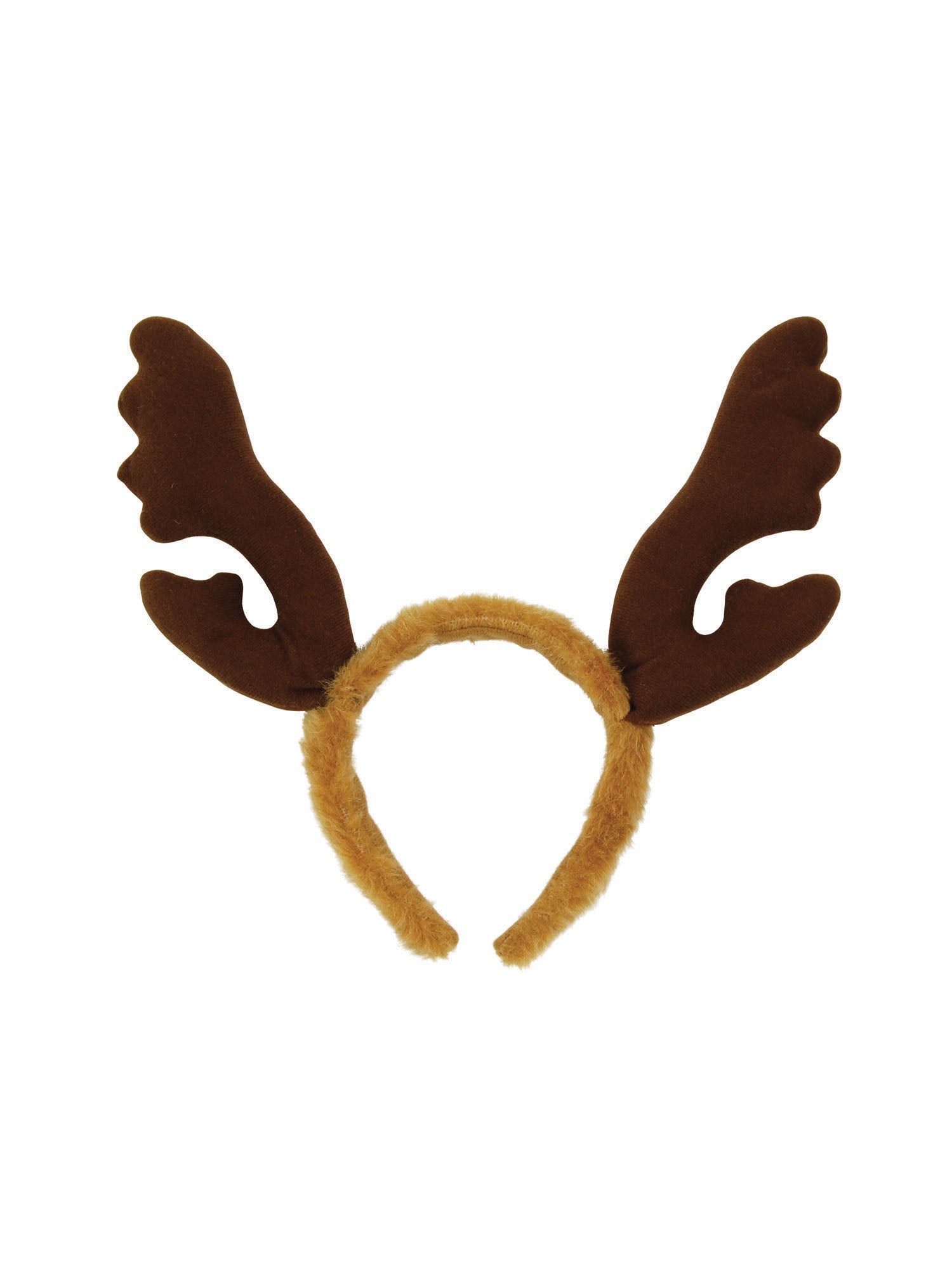 Reindeer Antlers - Brown fur