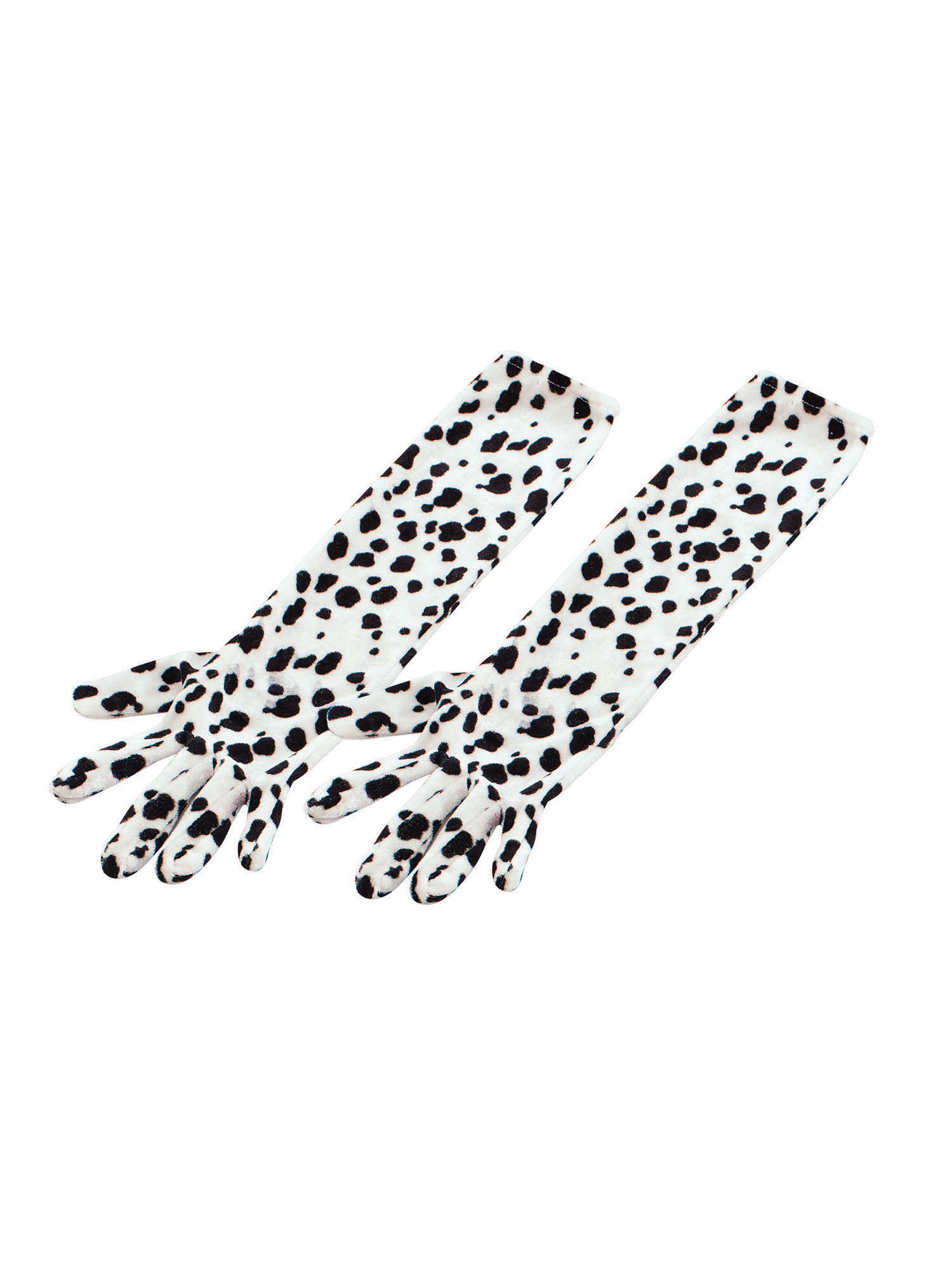 Dalmatian Gloves. Elbow length