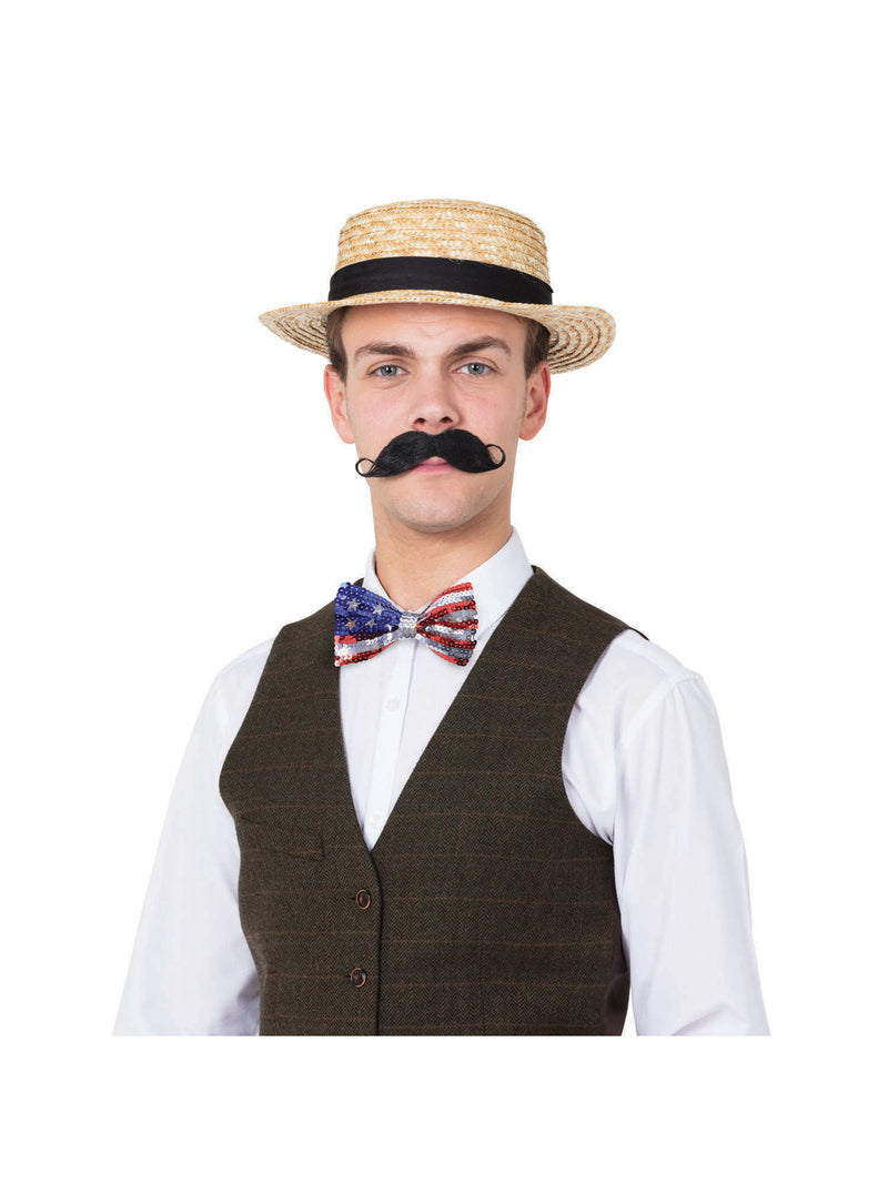 Sequin Bow Tie USA