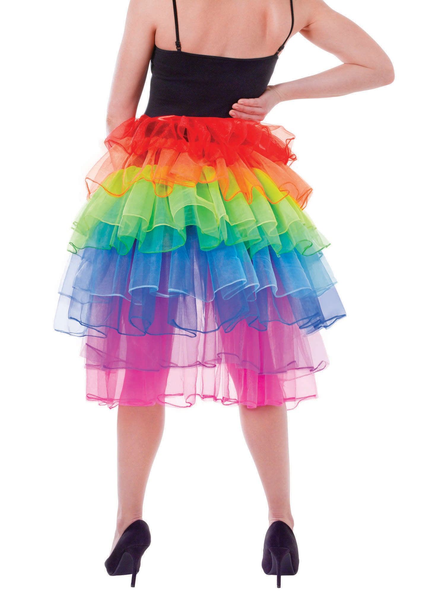 Rainbow Bustle Skirt