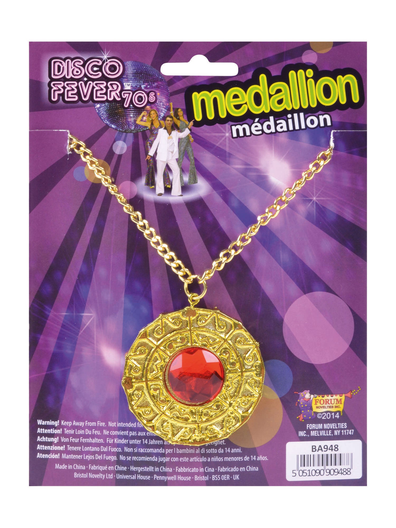 Disco Fever Medallion