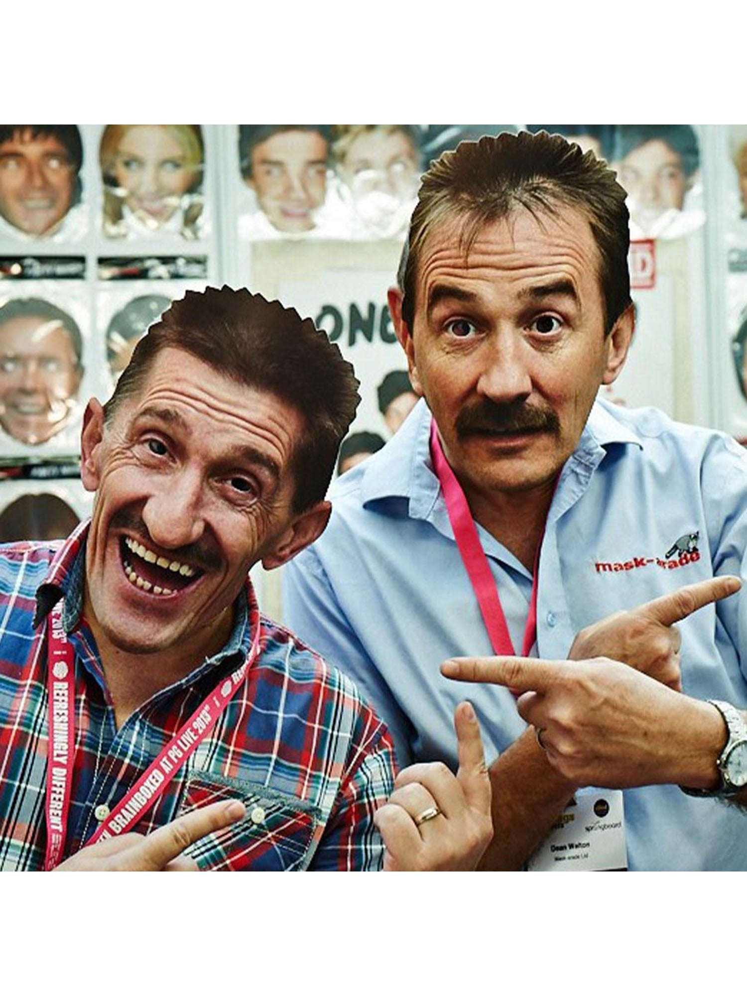 BARRY CHUCKLE CELEBRITY FACE M