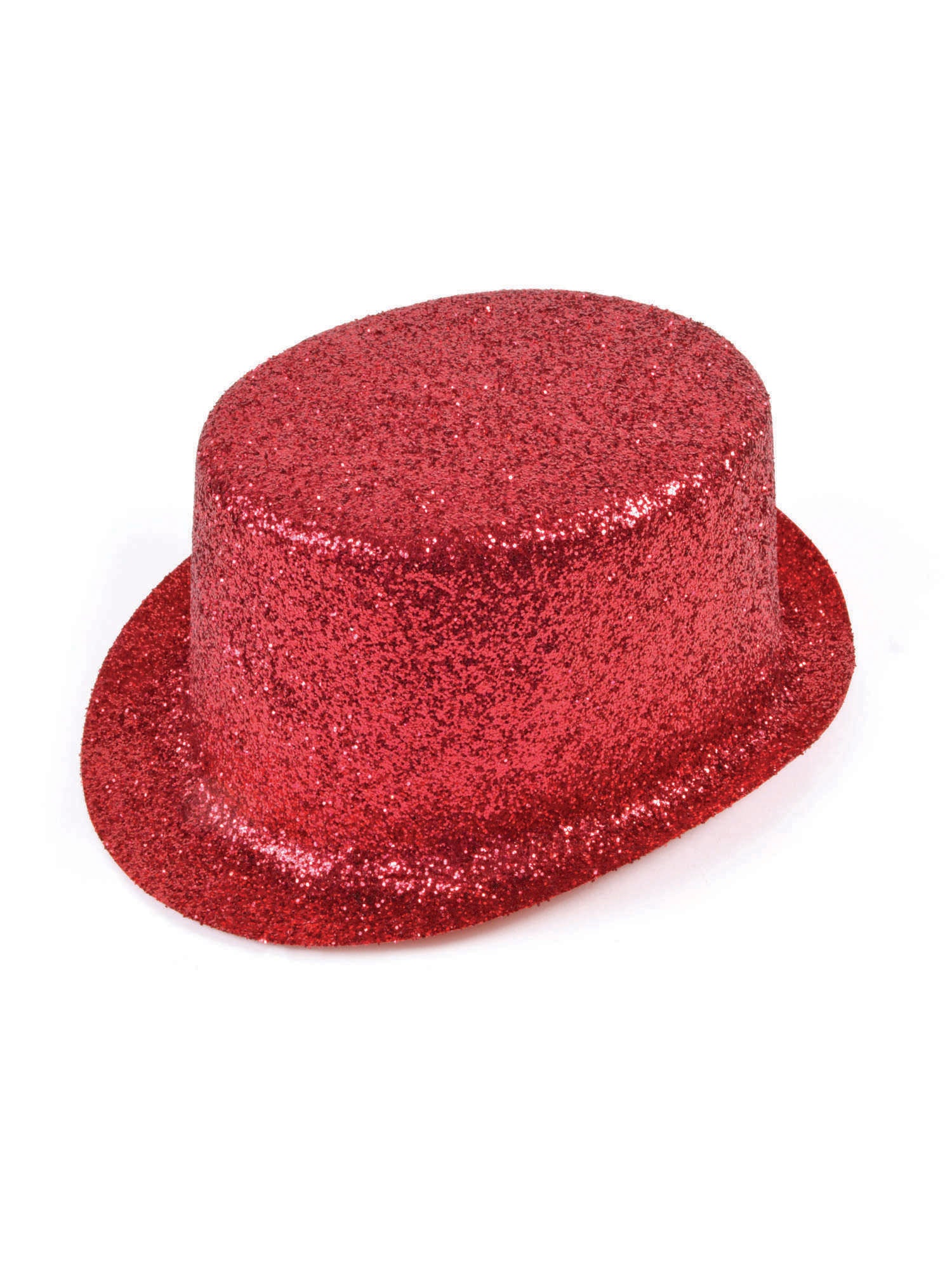 Glitter Red Plastic Topper