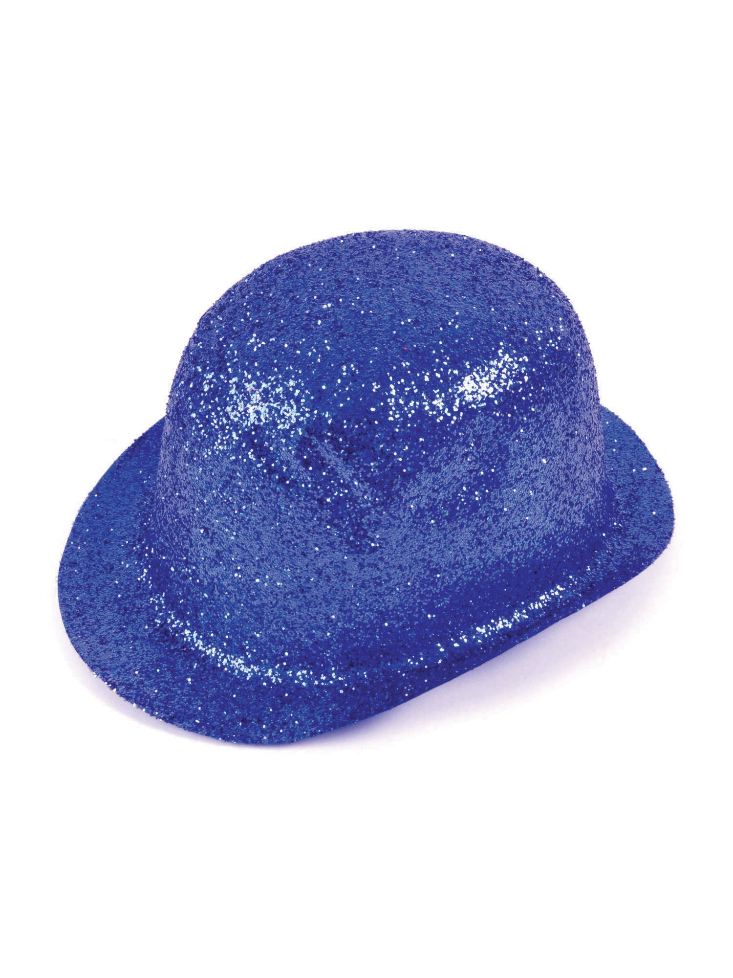 Glitter Blue Plastic Bowler