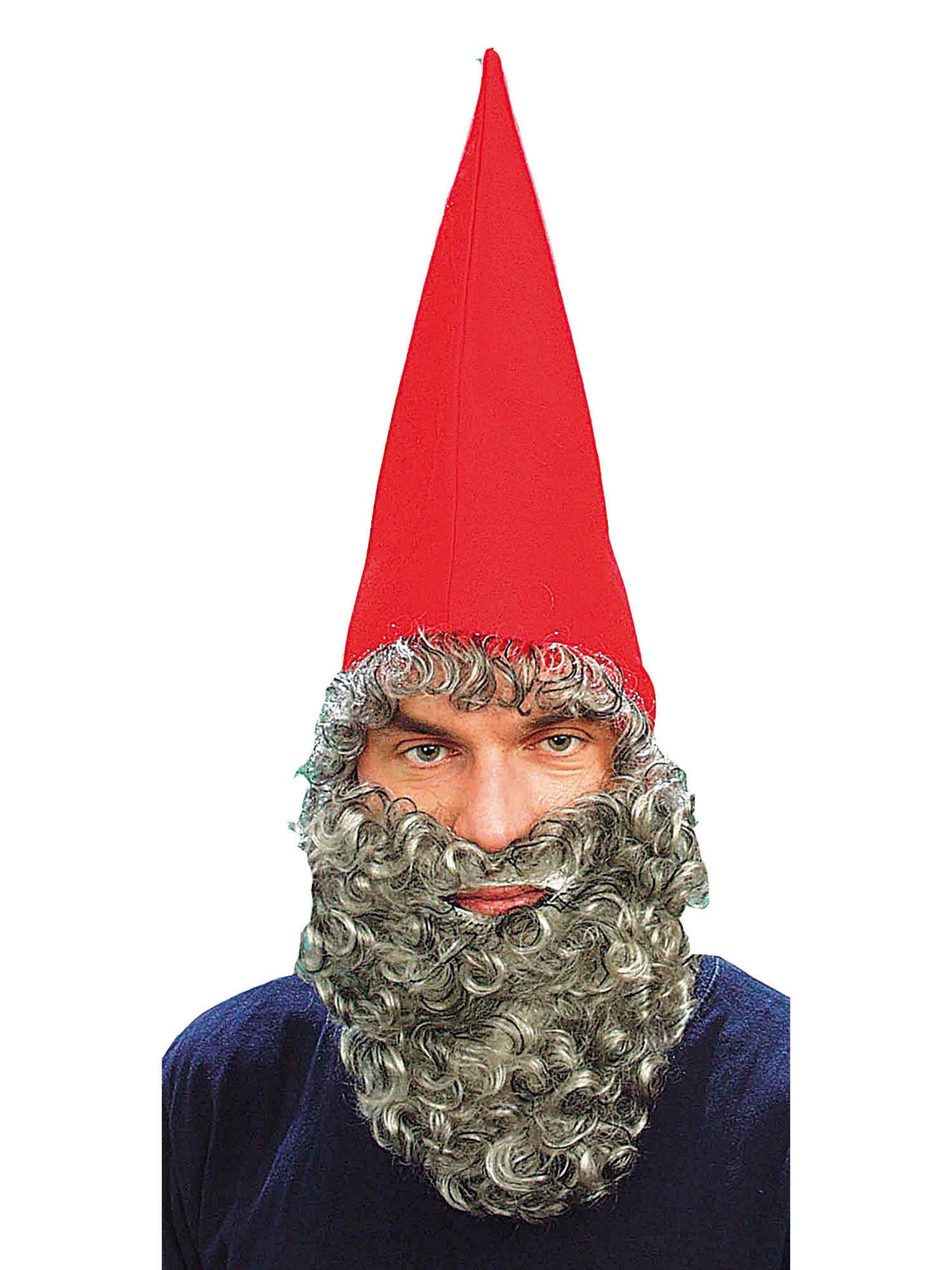 Dwarf Hat Red + Beard