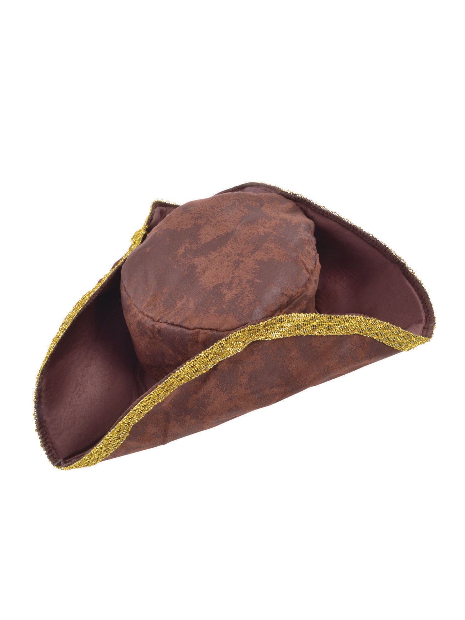 Tricorn Hat Brown/Distressed