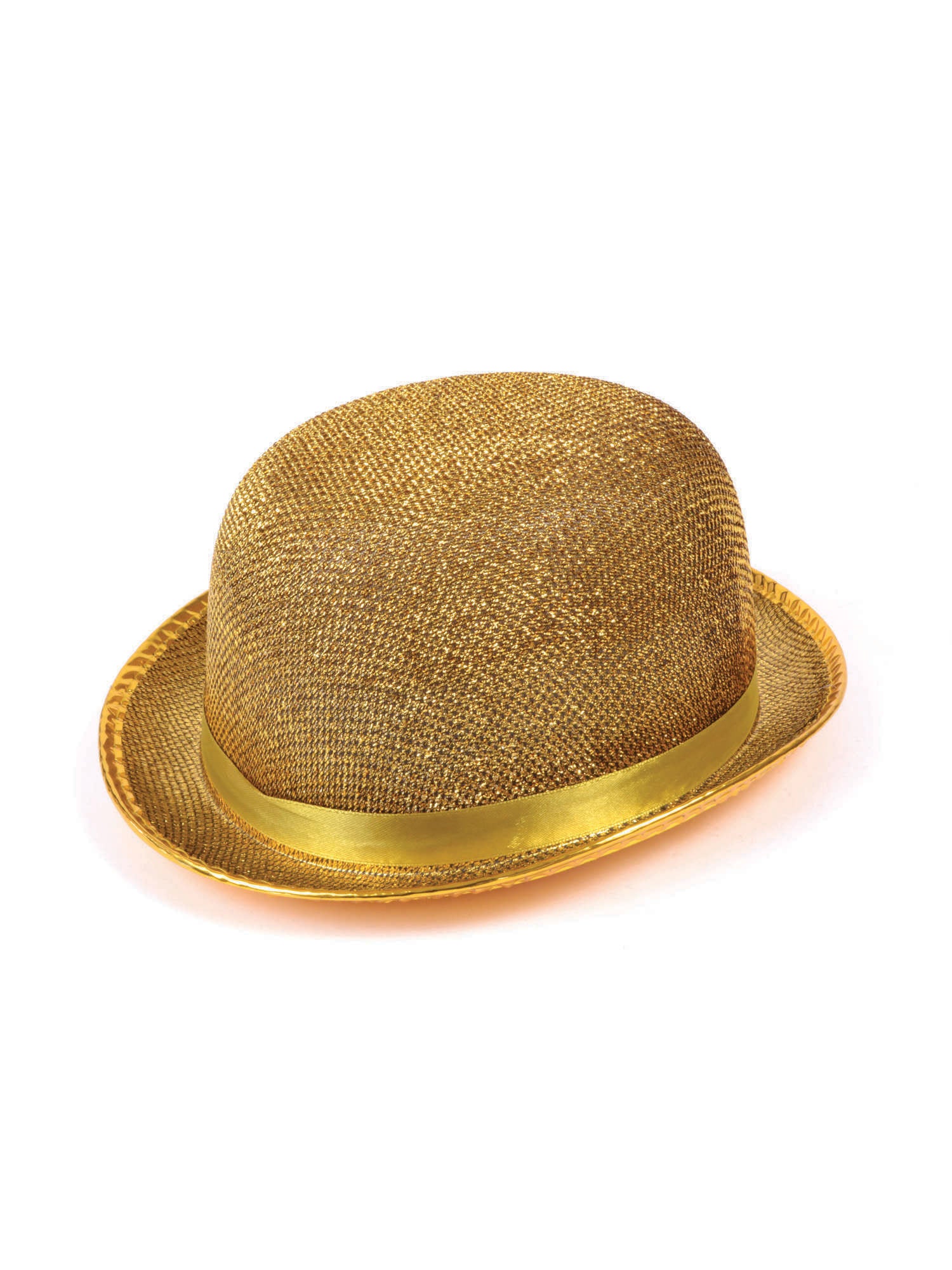 Bowler Hat Gold Lurex