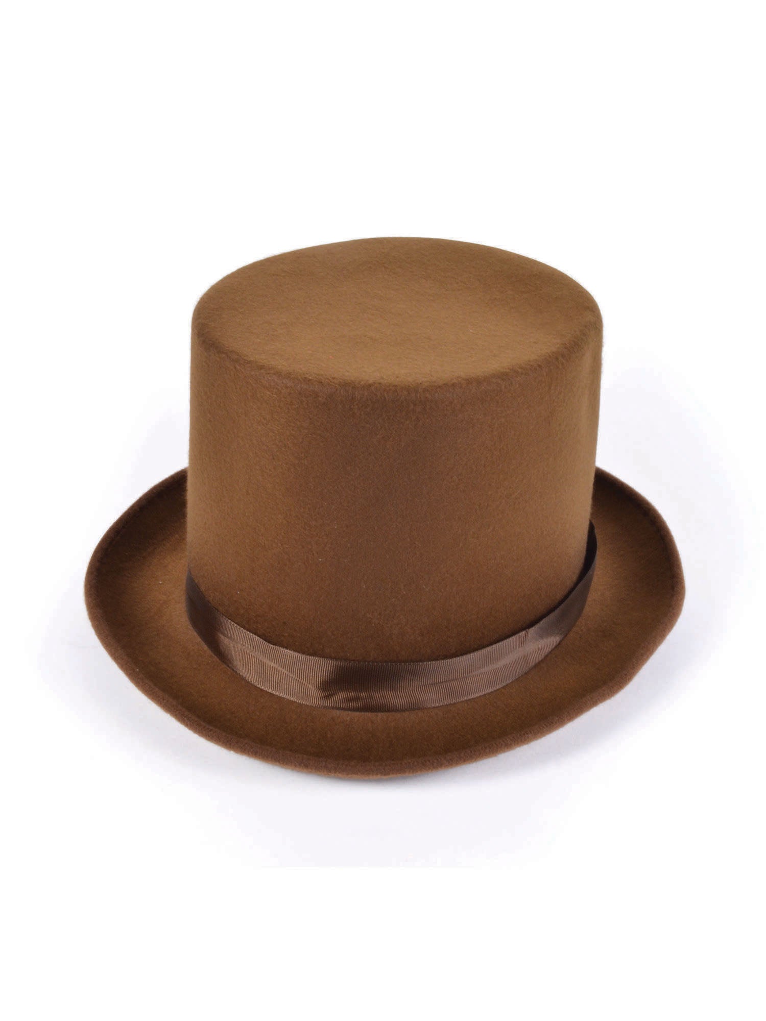 Top Hat Wool Felt Brown