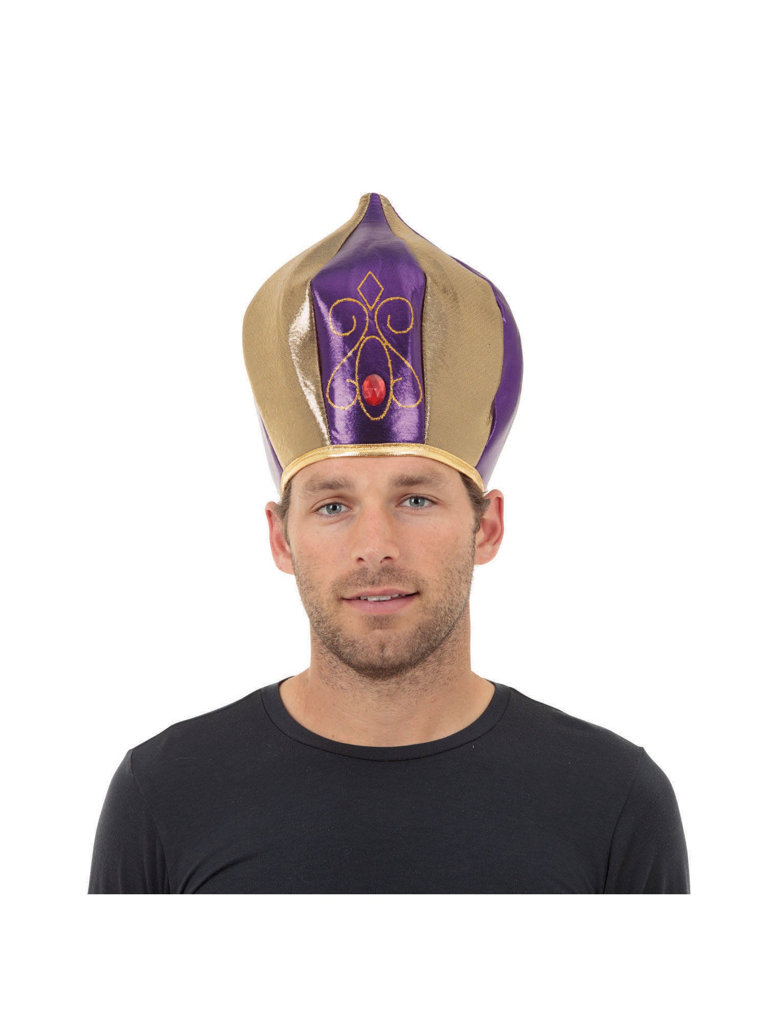 Sultan Hat Tall Purple