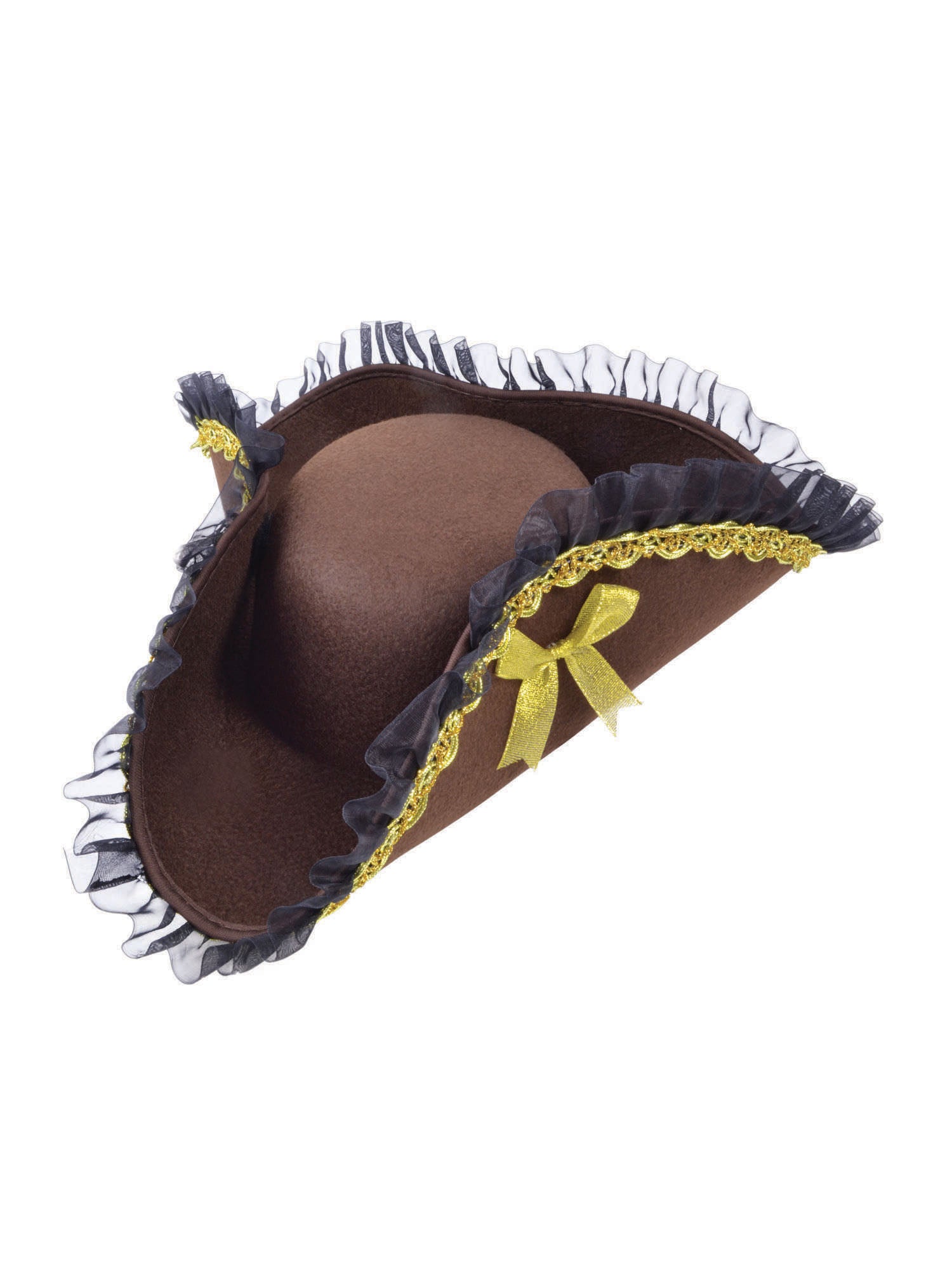 Tricorn Hat Brown (Pirate Lady)