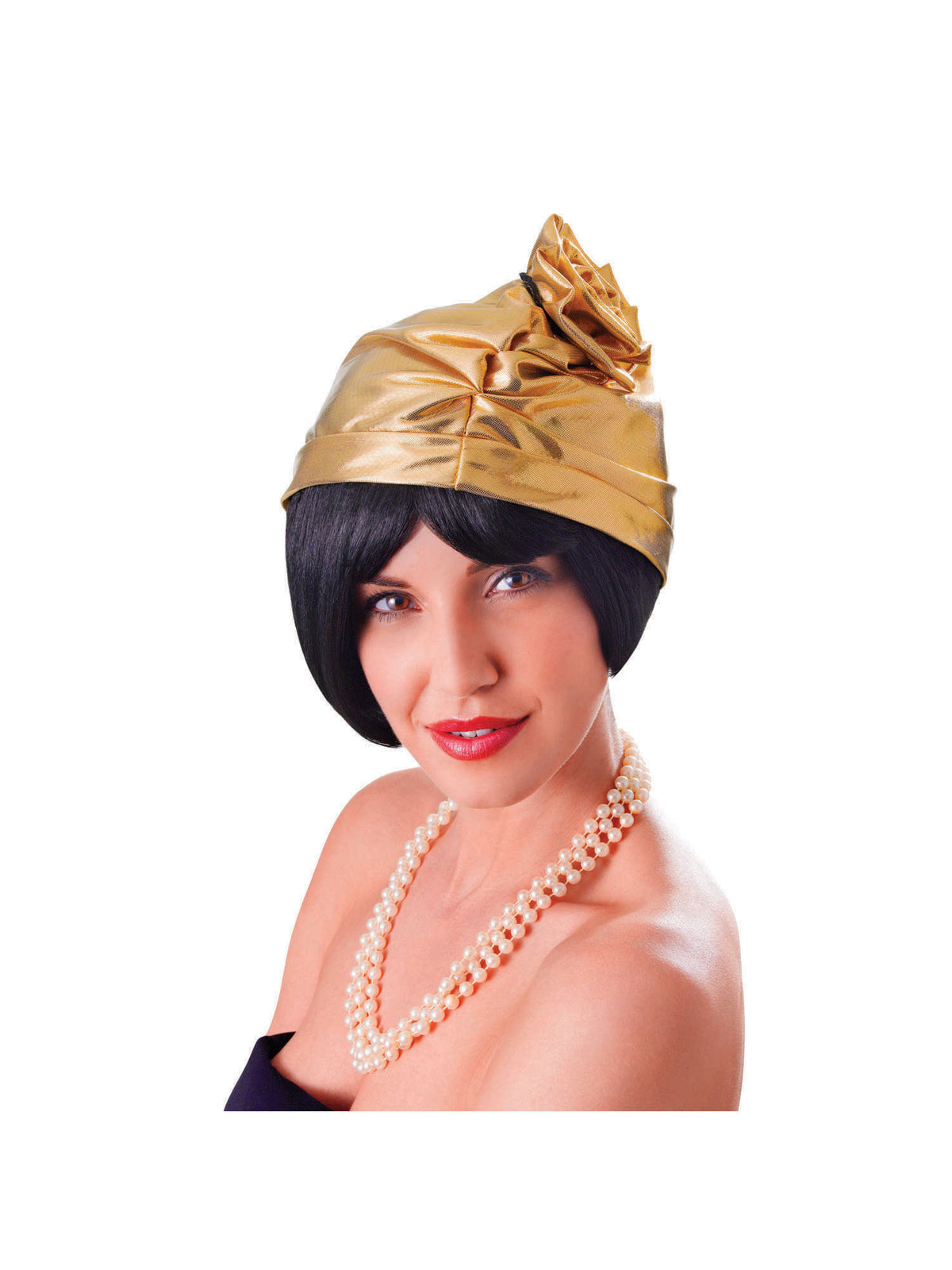 Cloche 20's Hat Gold 1