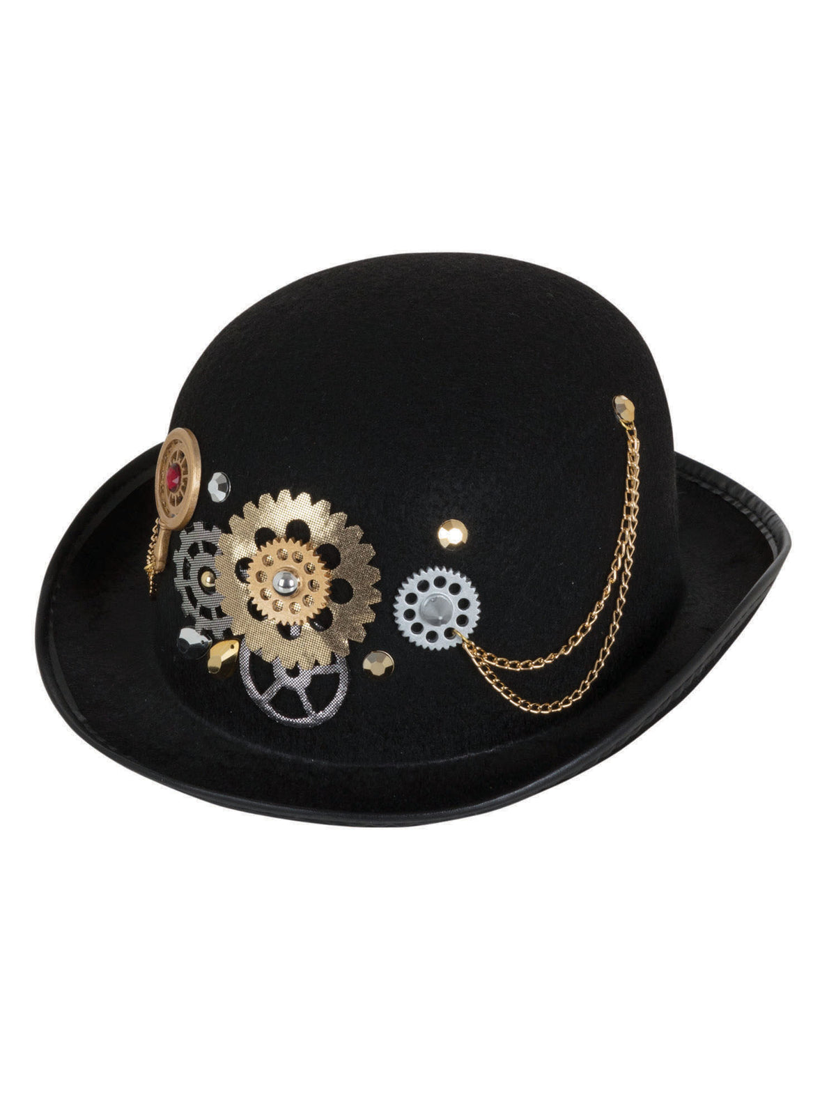 Steampunk Bowler Black 1