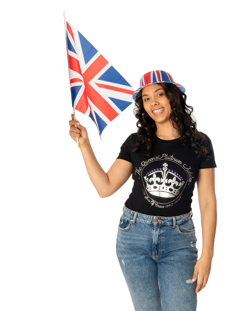 Union Jack Bowler Hat