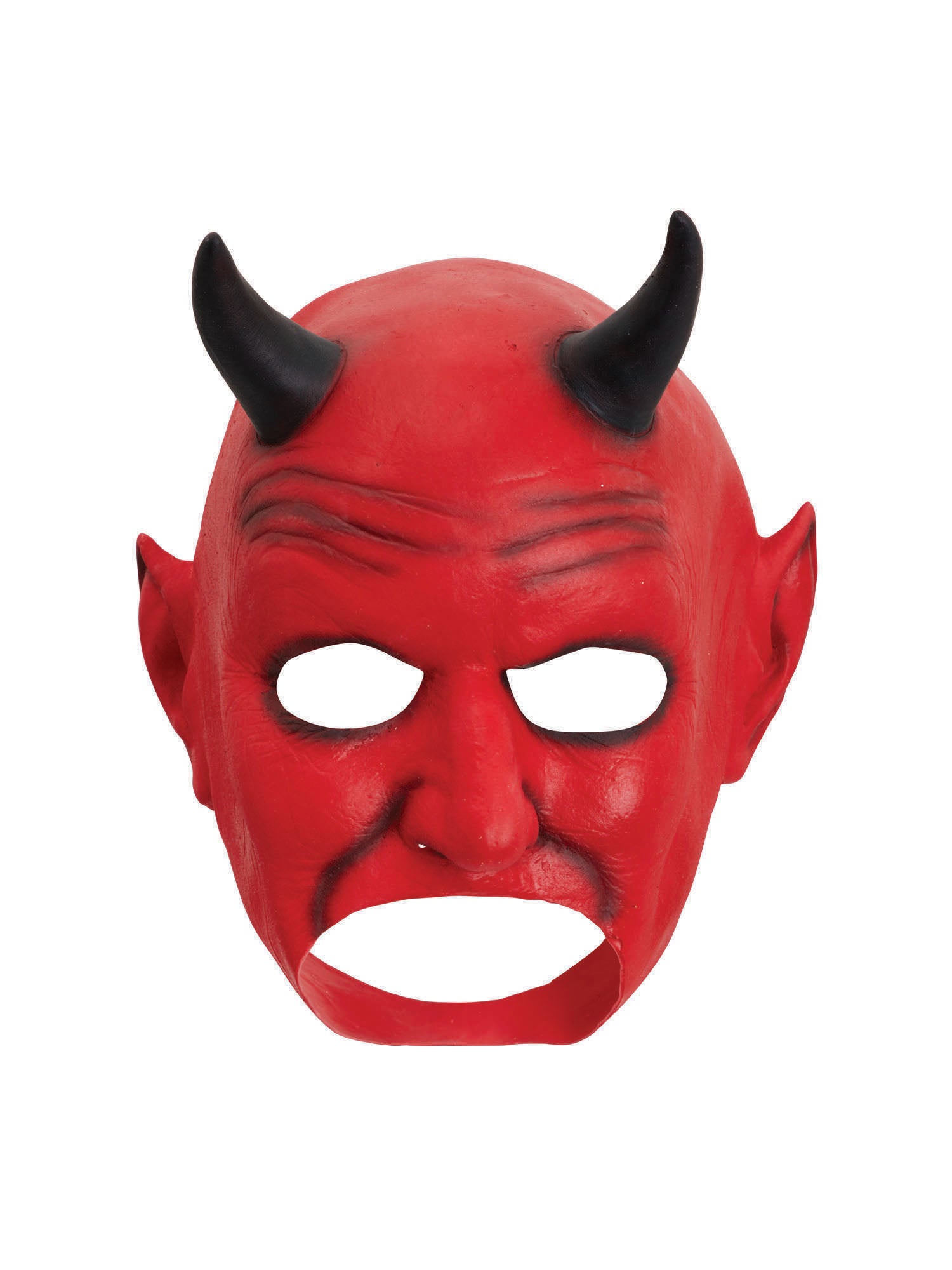 Devil Latex Mask (Mouth Free)