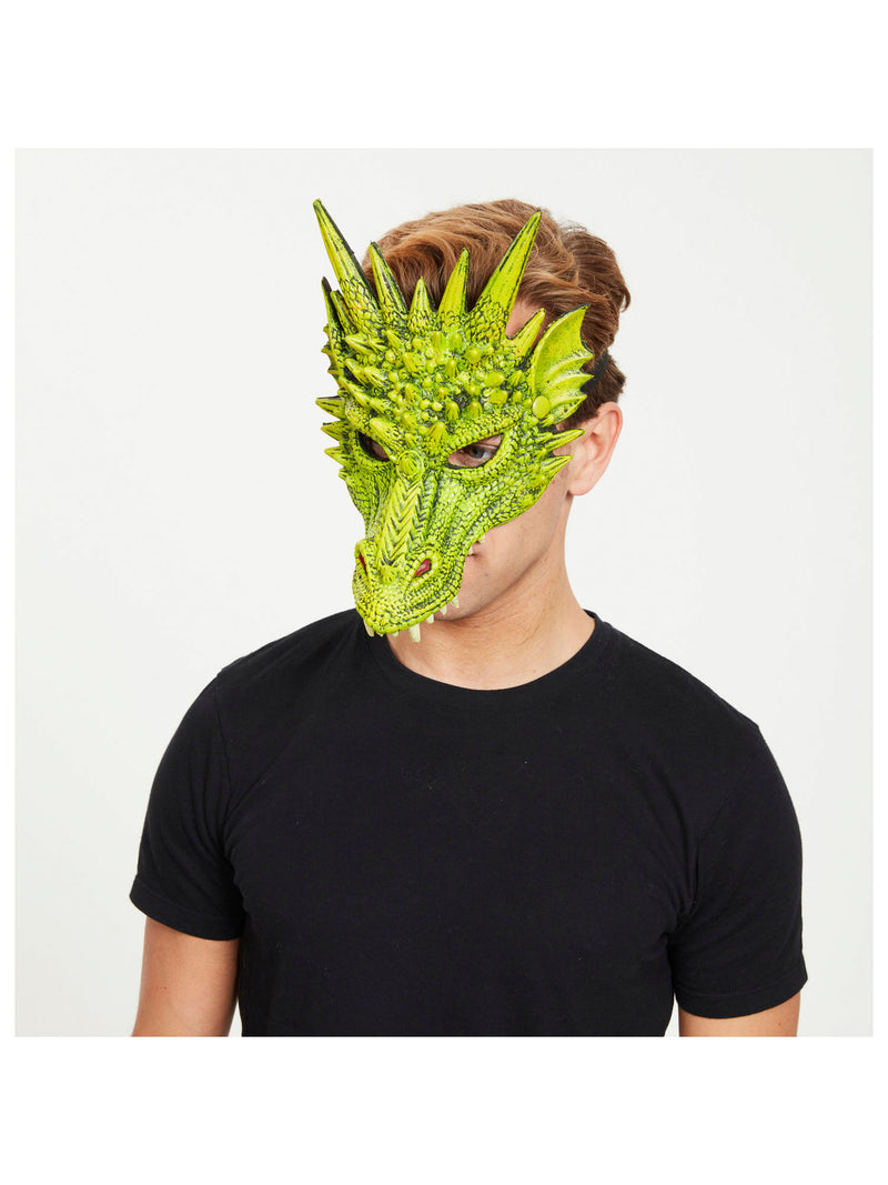 Dragon Mask Green