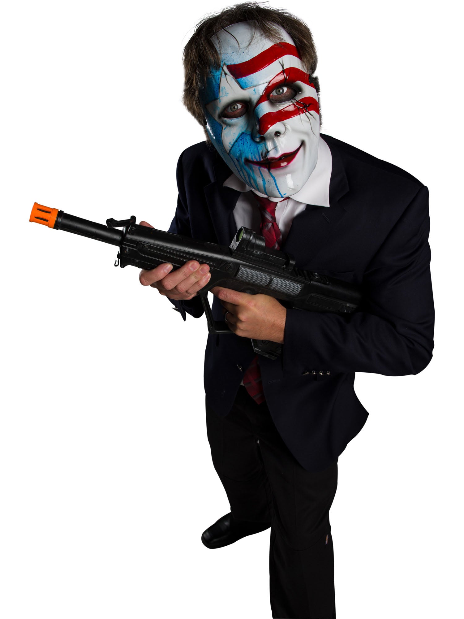 Dead ,White And Blue Mask